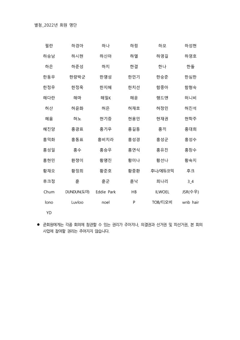 별첨 : 2022년 회원명단 12페이지
