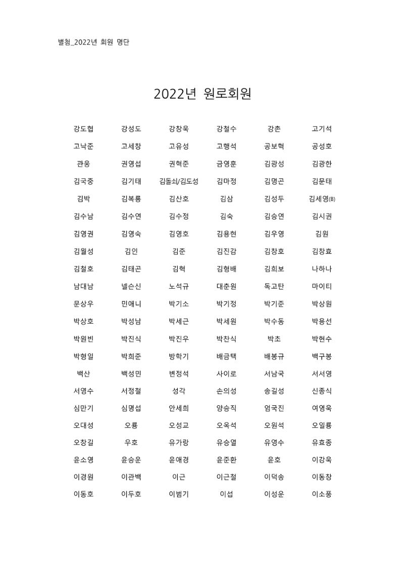 별첨 : 2022년 회원명단 3페이지