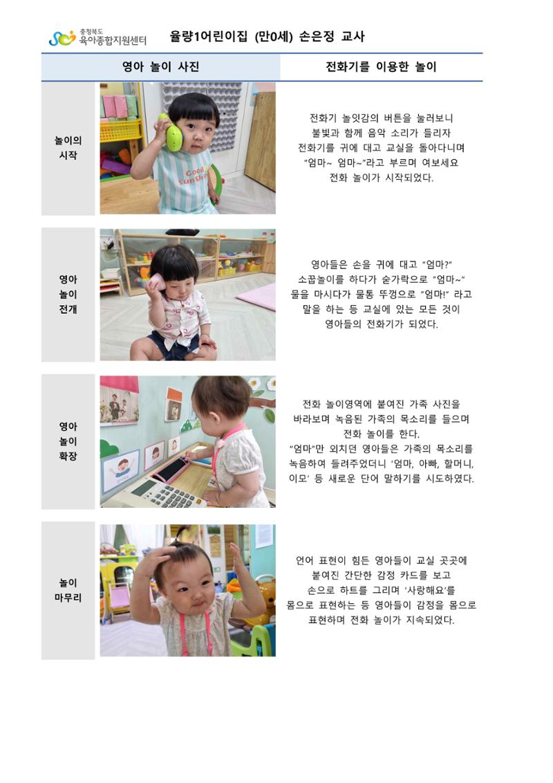 만0세 우수놀이사례 4페이지