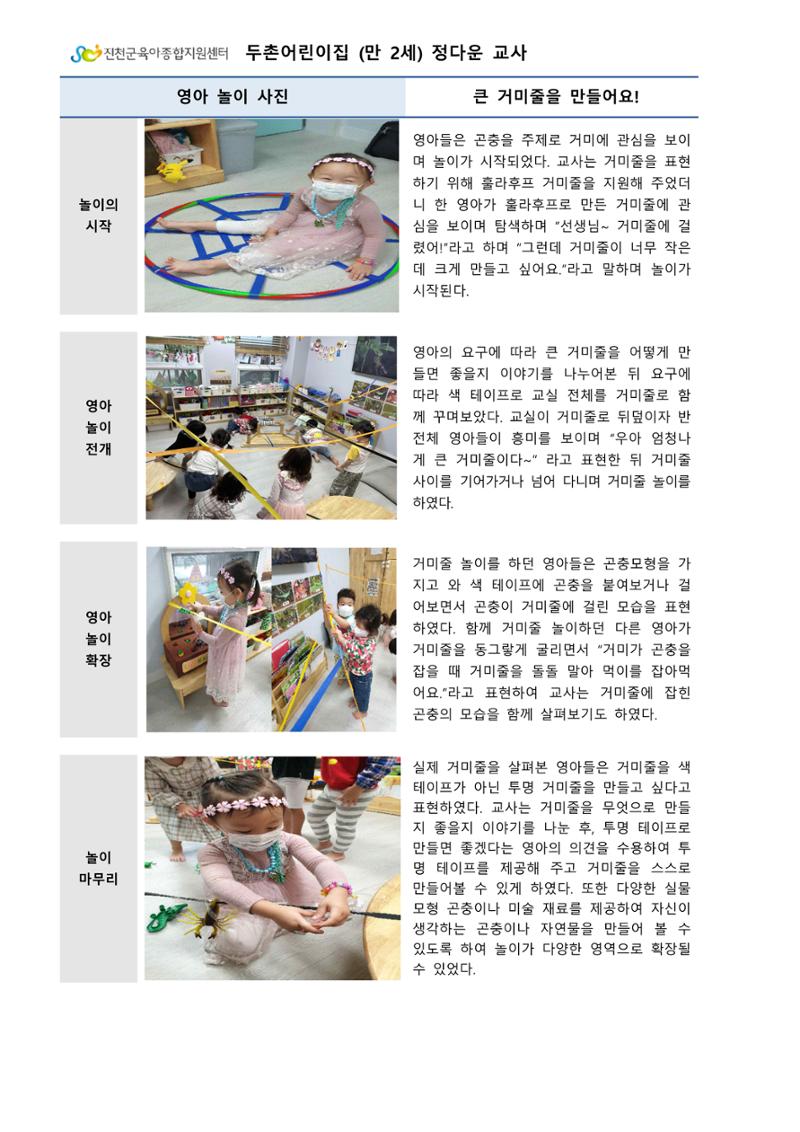 만2세 우수놀이사례 10페이지