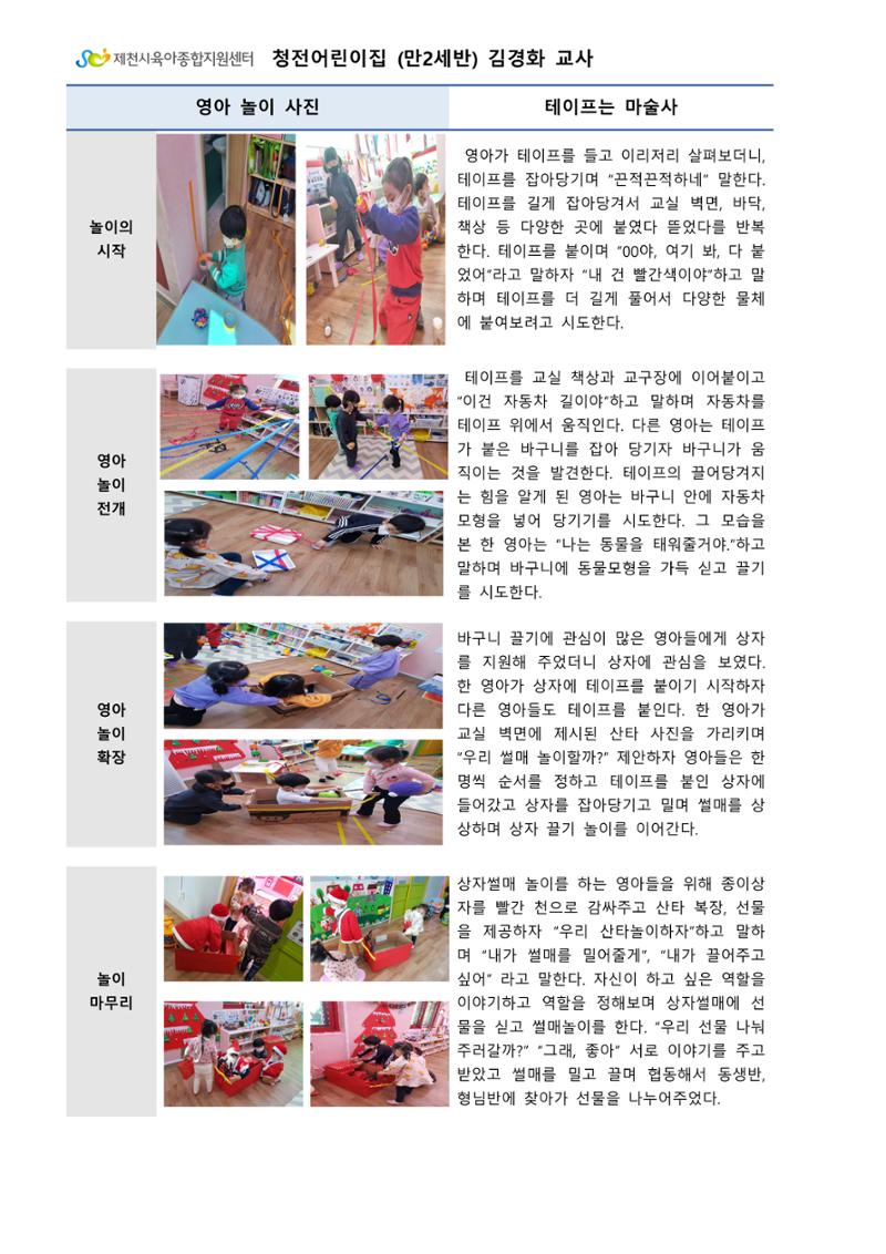 만2세 우수놀이사례 20페이지