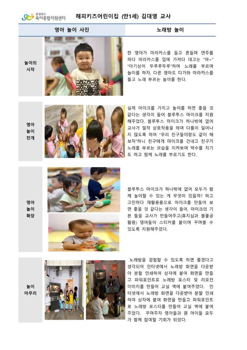 만1세 우수놀이사례 12페이지