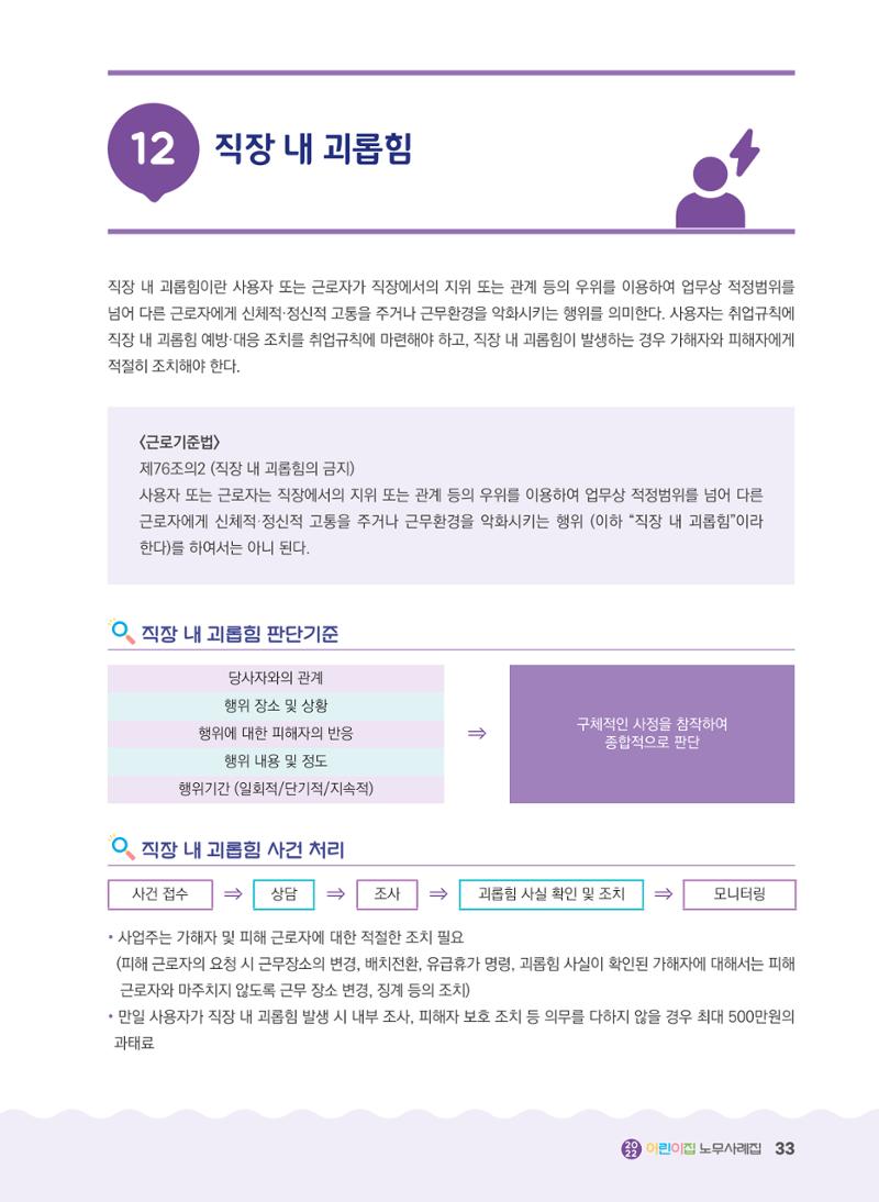 어린이집 노무사례집 34페이지