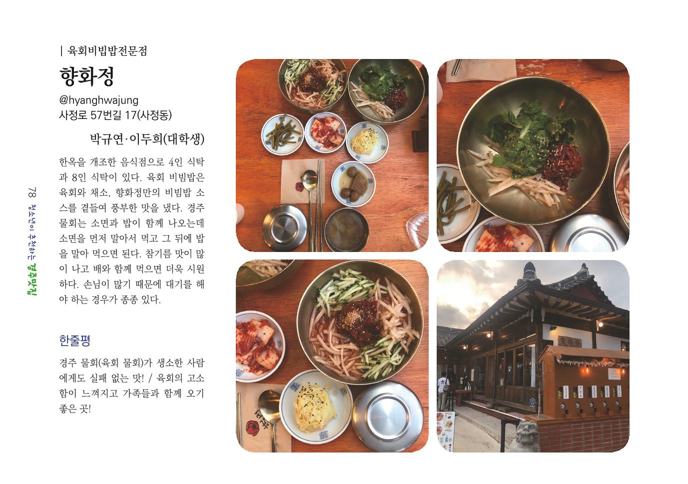 청소년이 추천하는 경주맛집 86페이지