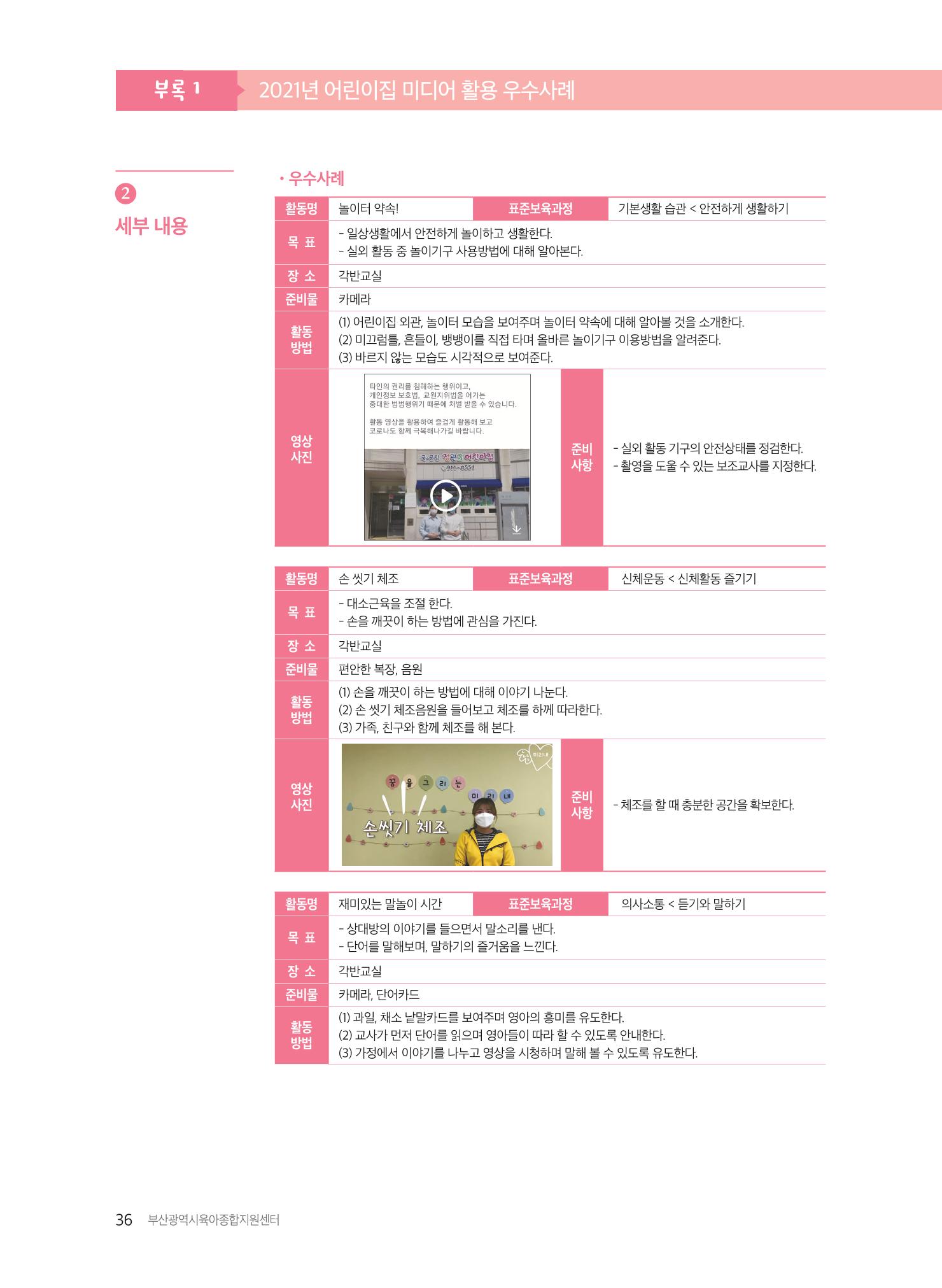 2021 보육과정 컨설팅 사례집 37페이지