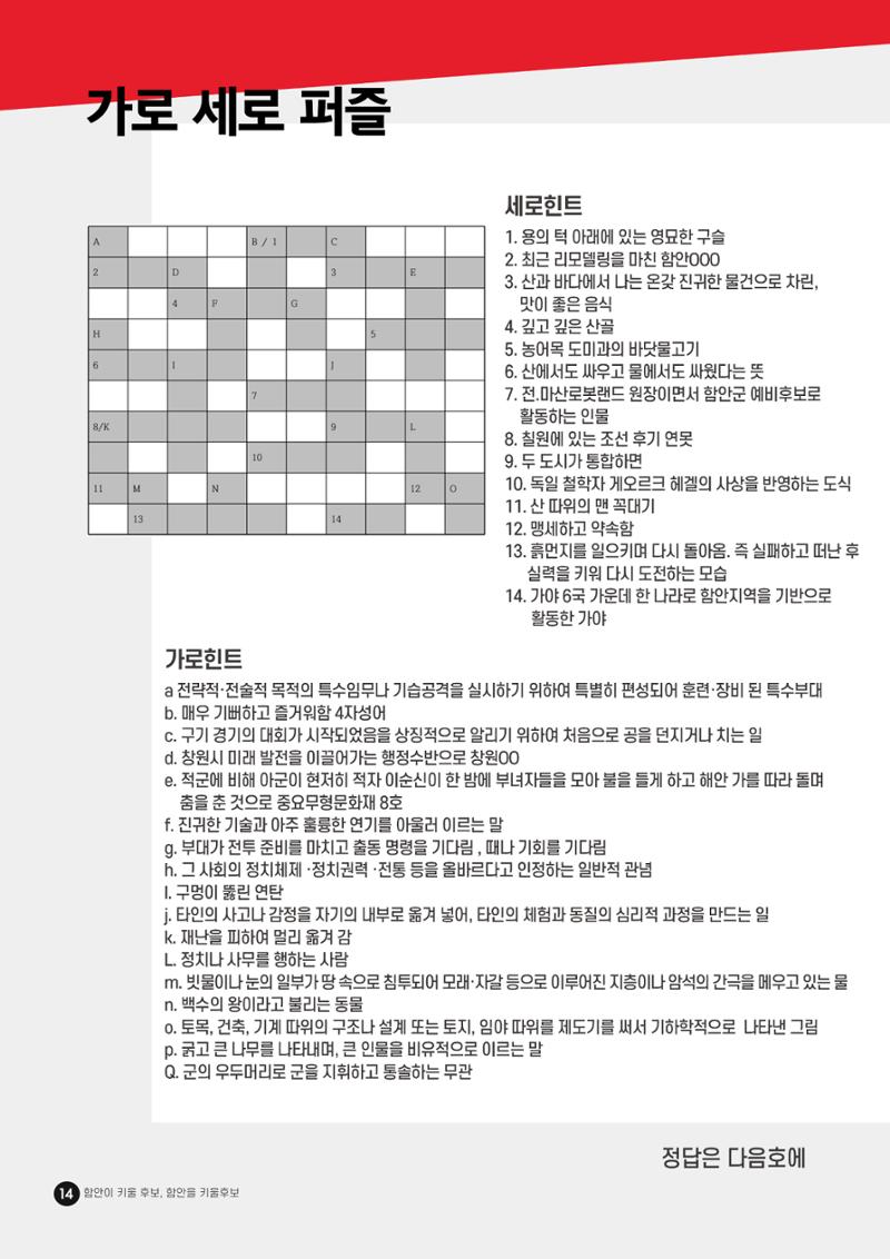 백상원 함안의꿈 창간호_1호 14페이지