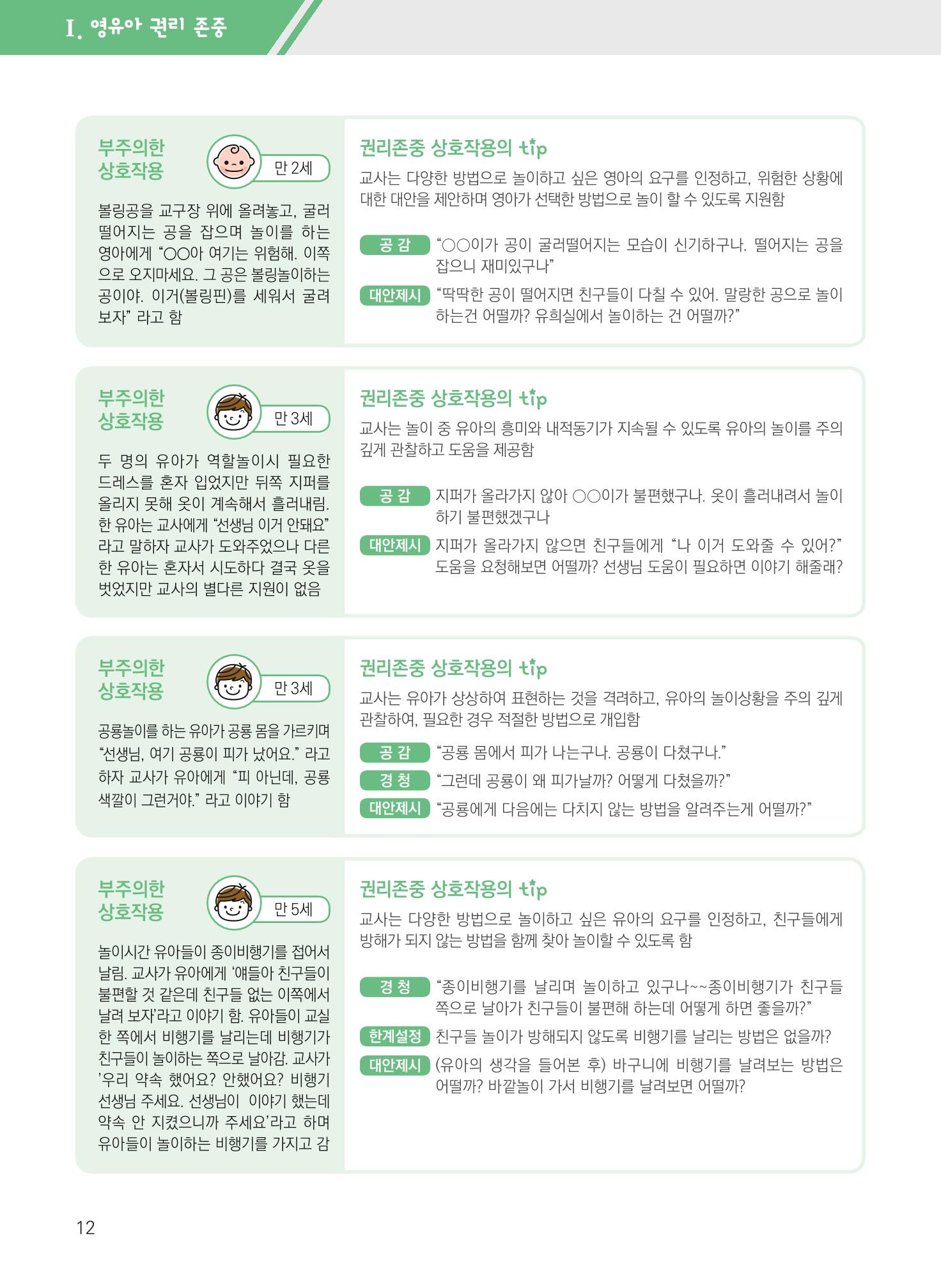 보육장학지도사가 제안하는 영유아와의 상호작용 실제2-심화 12페이지