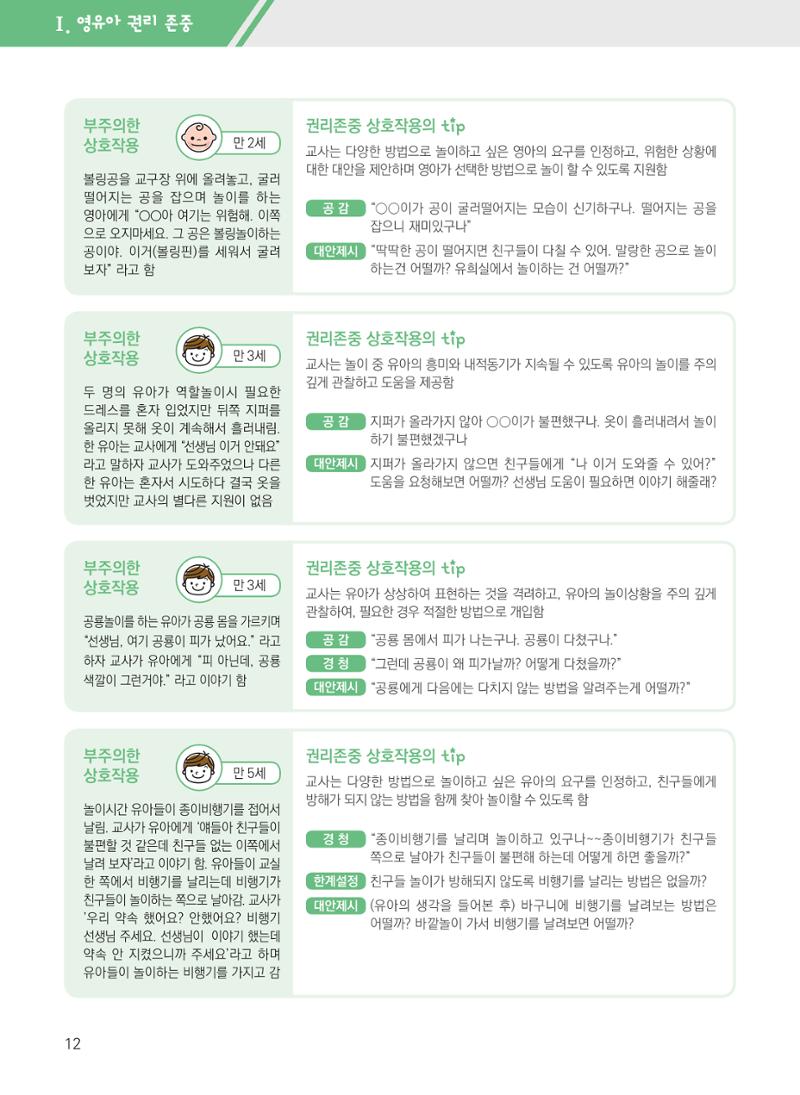 보육장학지도사가 제안하는 영유아와의 상호작용 실제2-심화 12페이지
