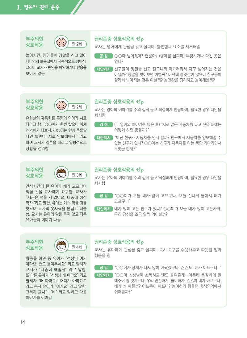 보육장학지도사가 제안하는 영유아와의 상호작용 실제2-심화 14페이지
