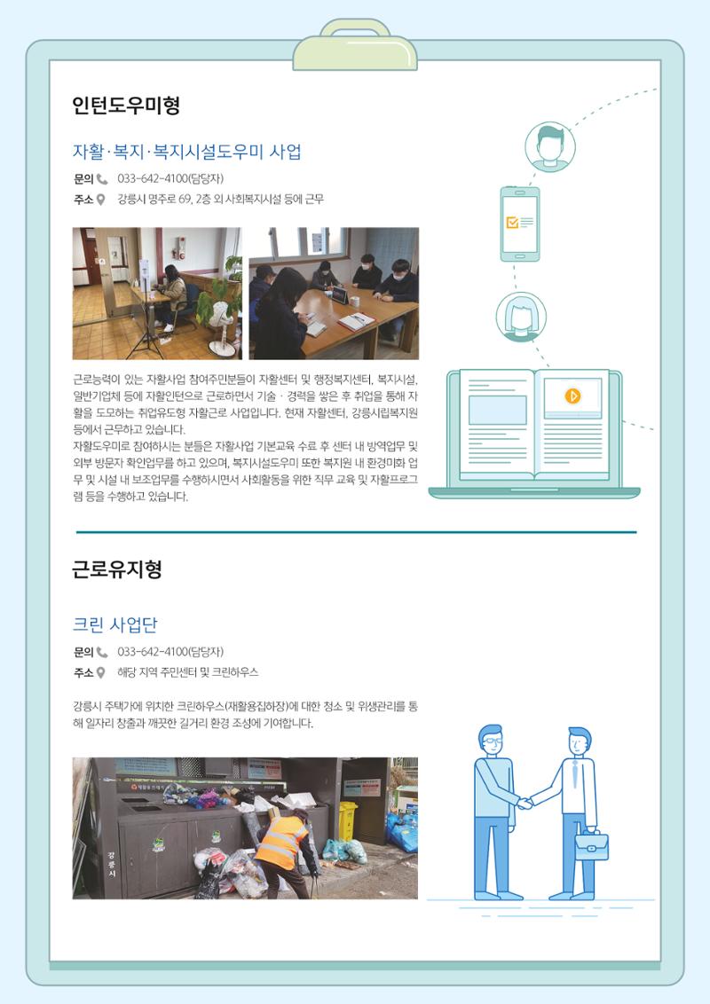 2022년 강릉지역자활센터 사업소개 13페이지