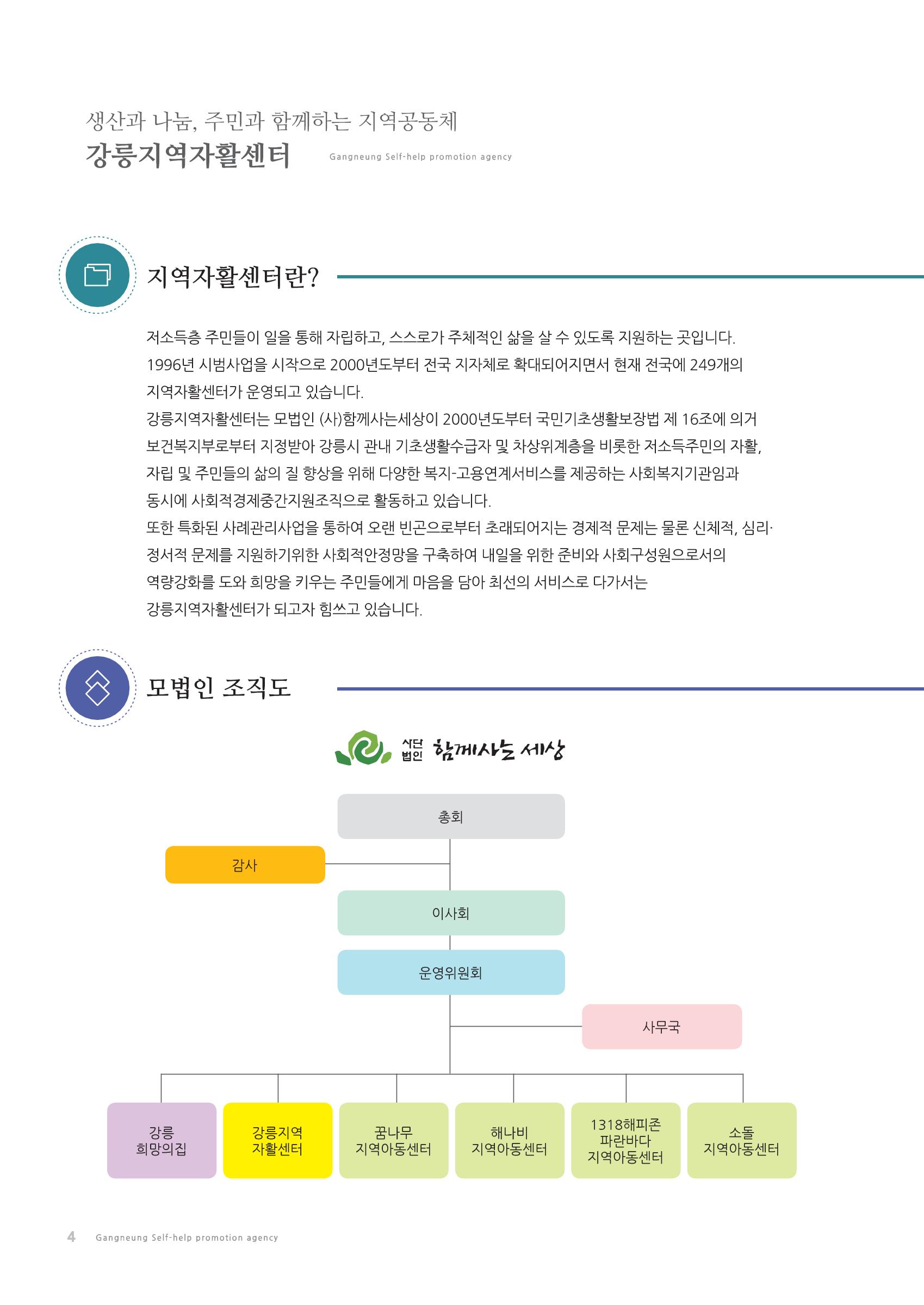 2019년 사업안내 책자 4페이지