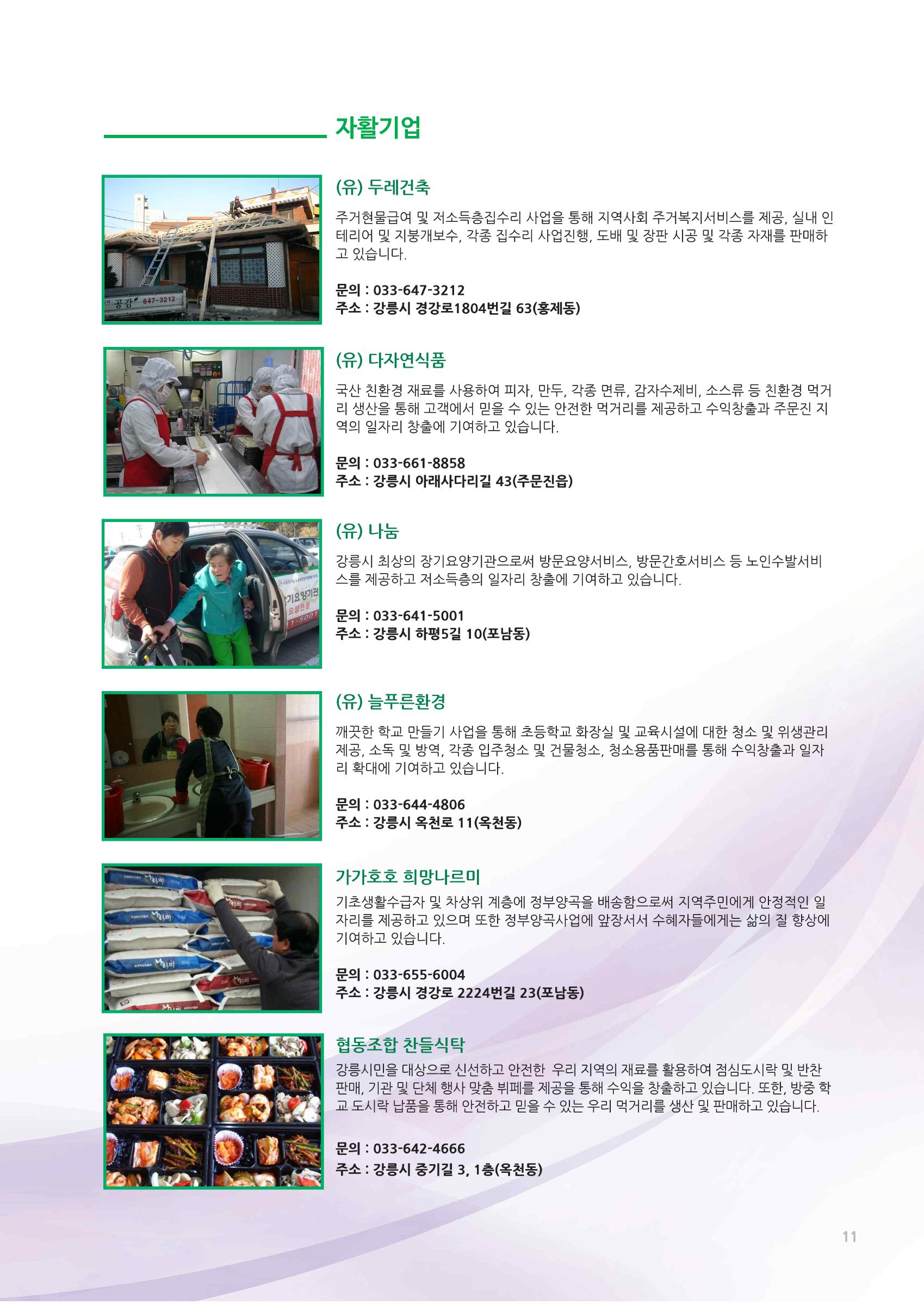 2017년 사업안내 책자 11페이지