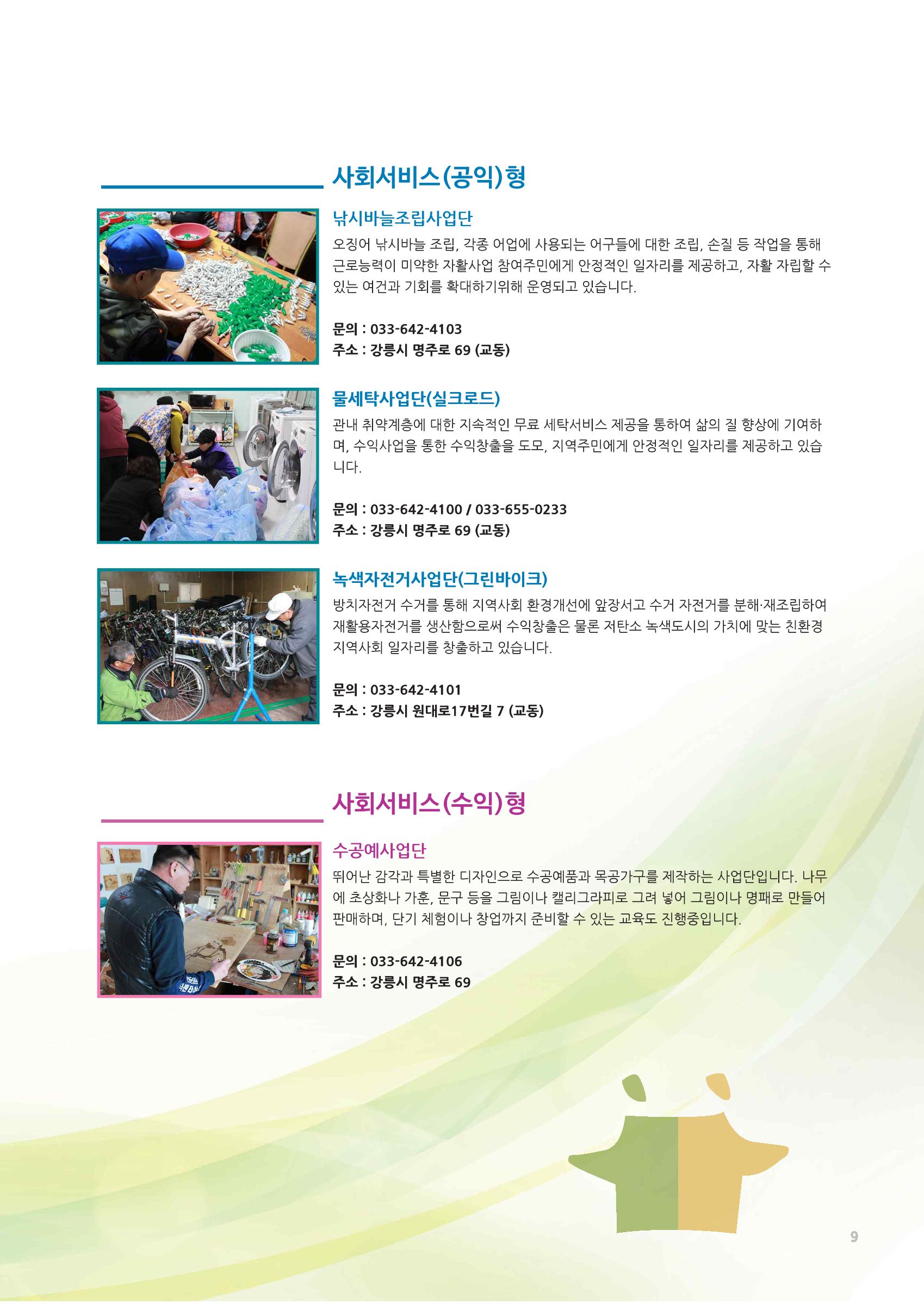 2017년 사업안내 책자 9페이지
