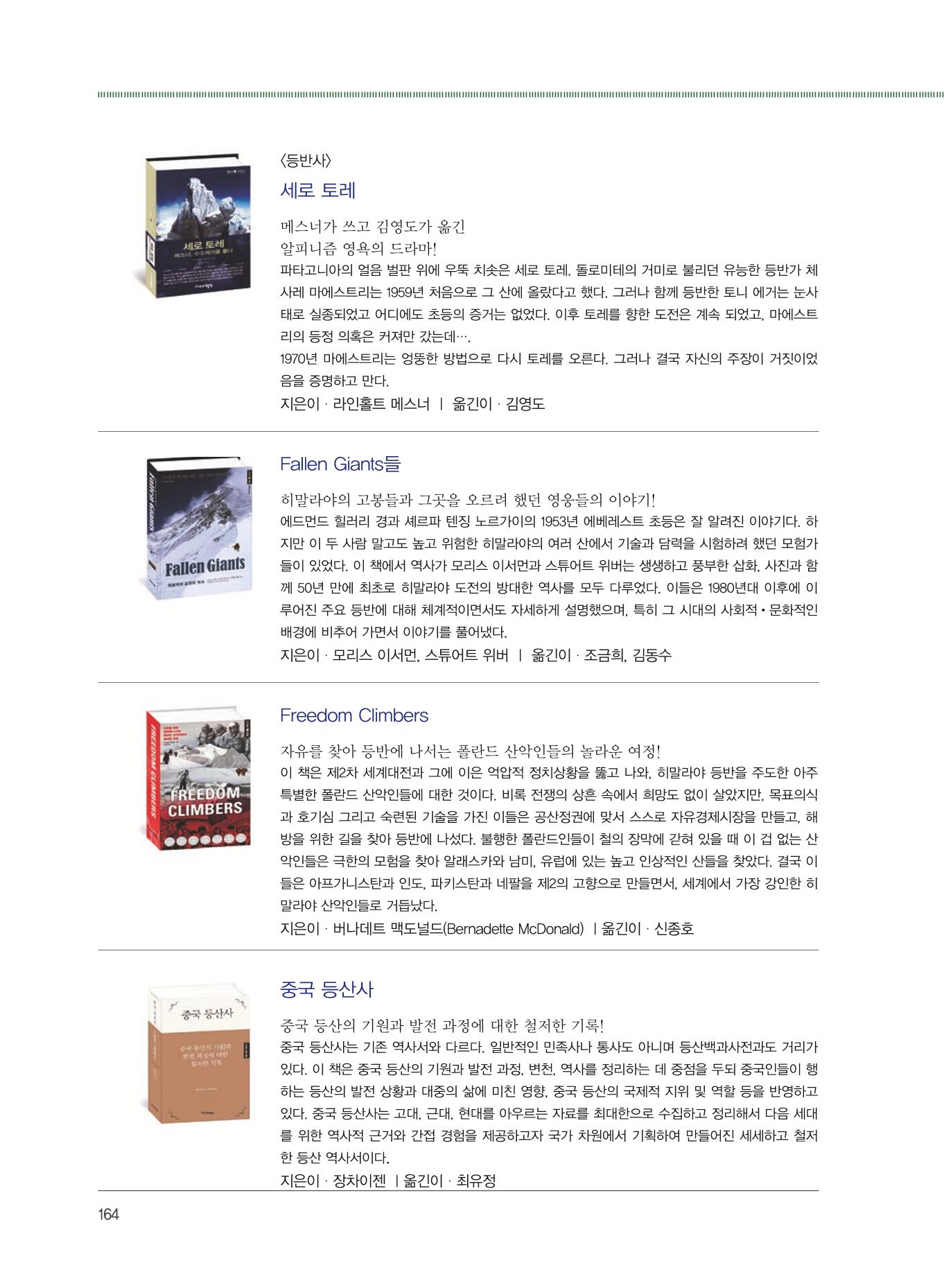 서울산악연감 2022. 제12호 166페이지