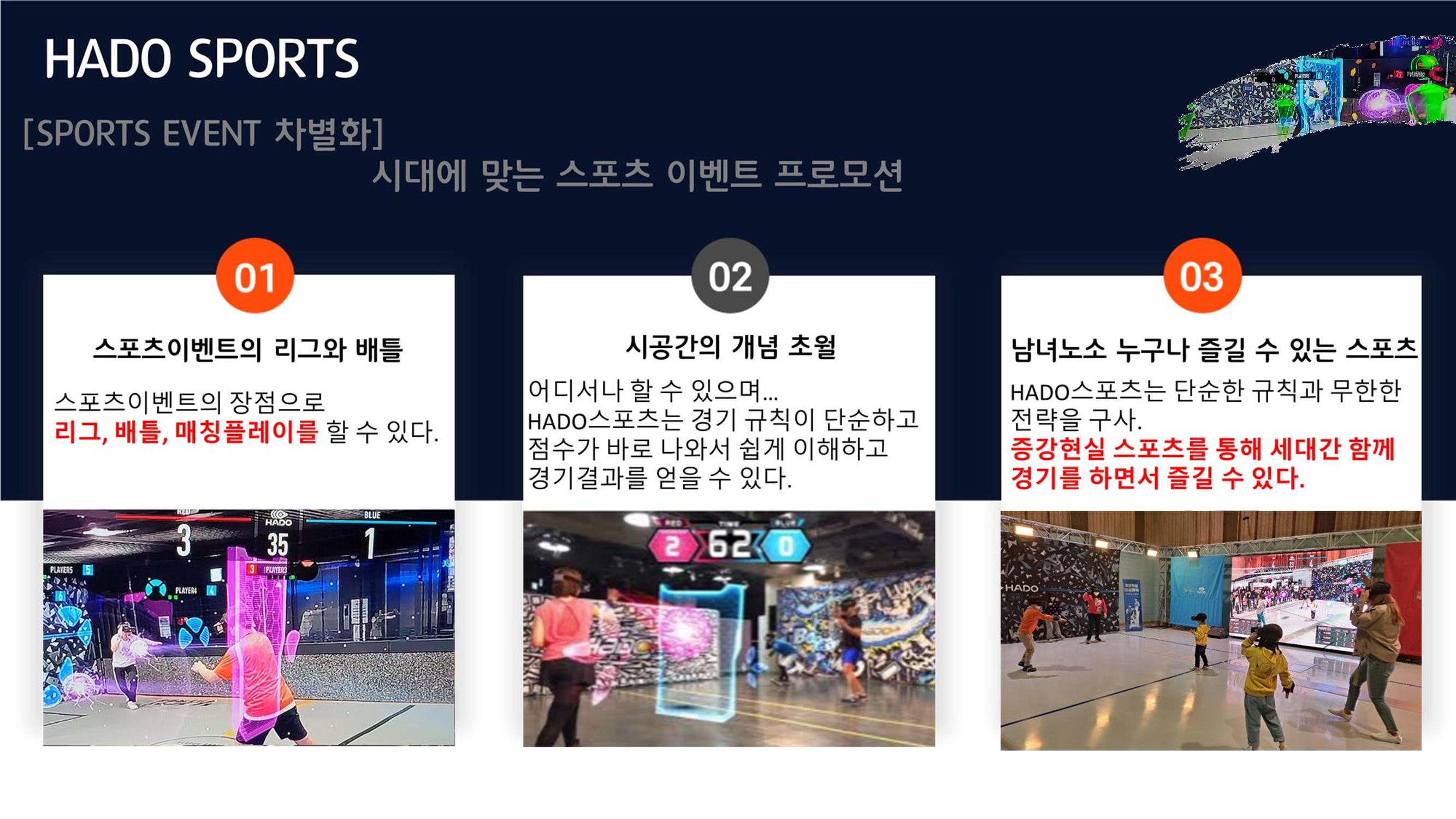 쌍방향실감형증강현실AR스포츠 제안-사례 16페이지
