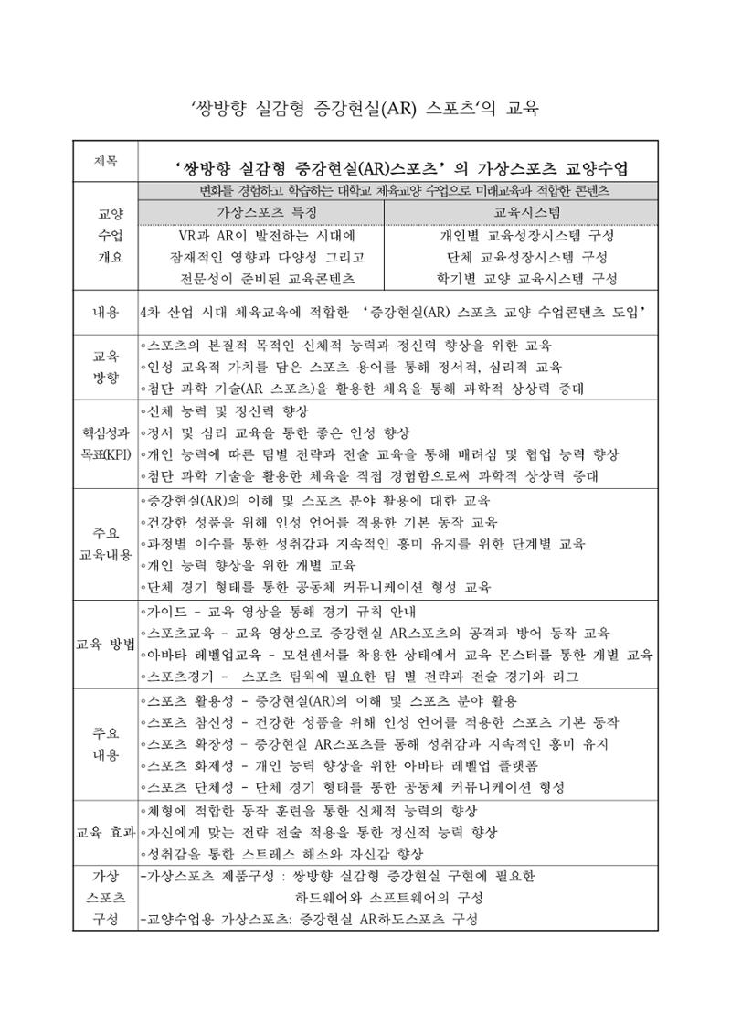 가상스포츠 교양과목 2페이지