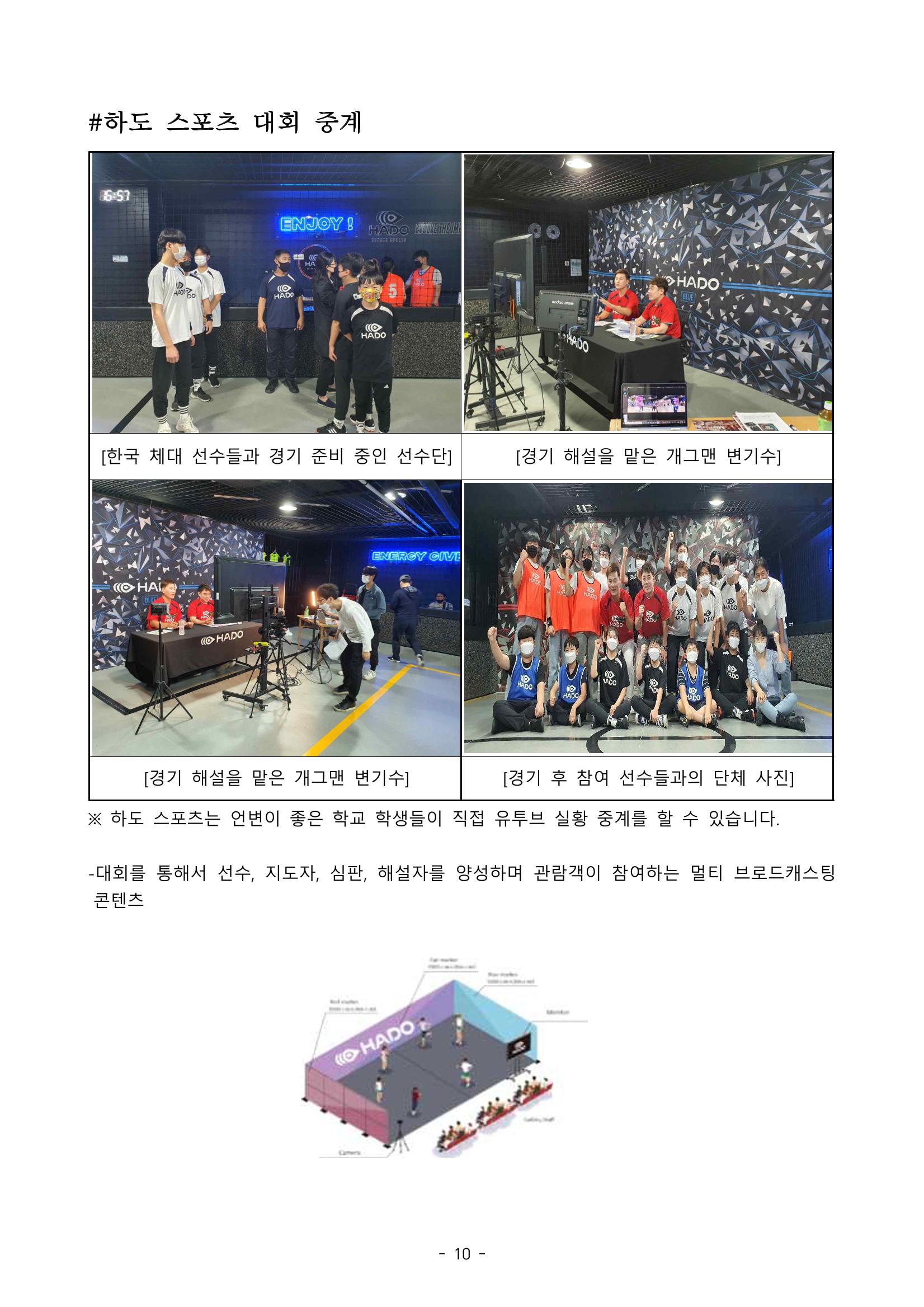 하도스포츠코리아 활동플랫폼 10페이지