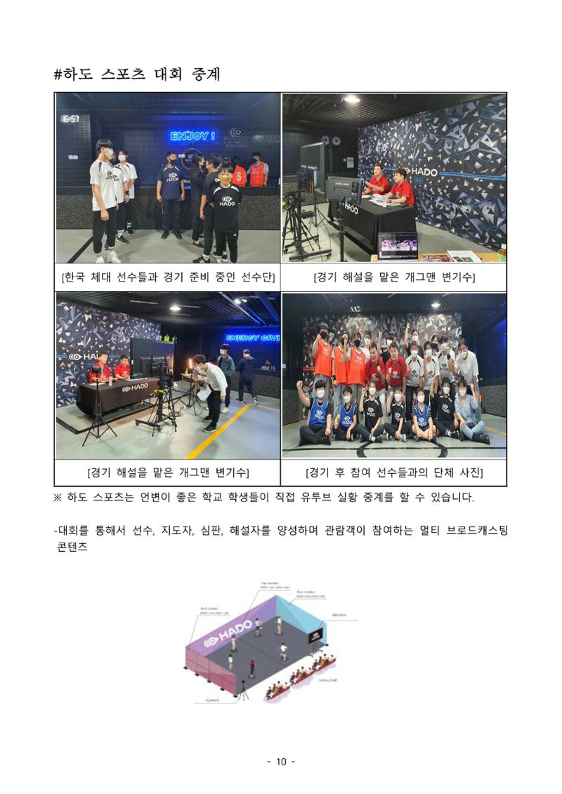 하도스포츠코리아 활동플랫폼 10페이지
