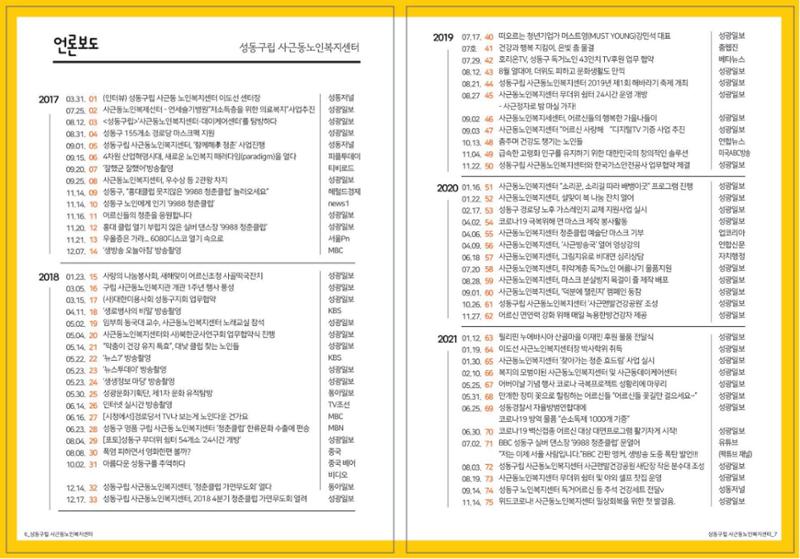 청춘 소식지 제4호 4페이지