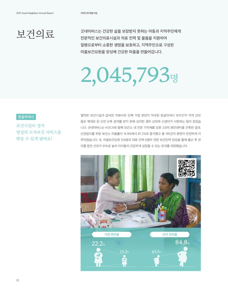 2021 굿네이버스 연차보고서 12페이지