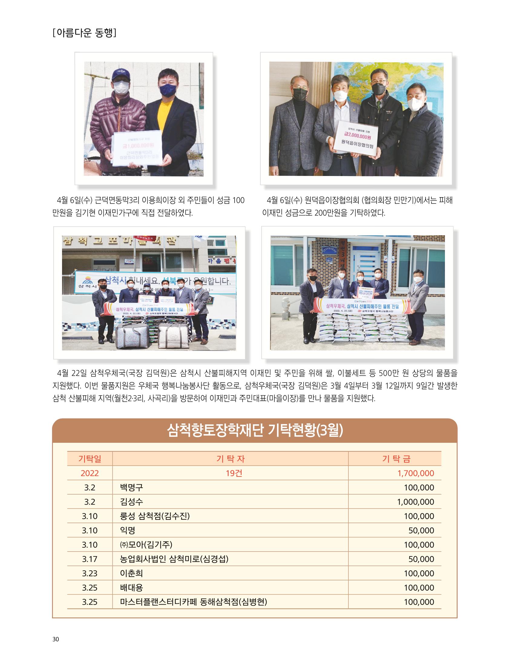 2022년 5월 삼척 시정소식지 30페이지
