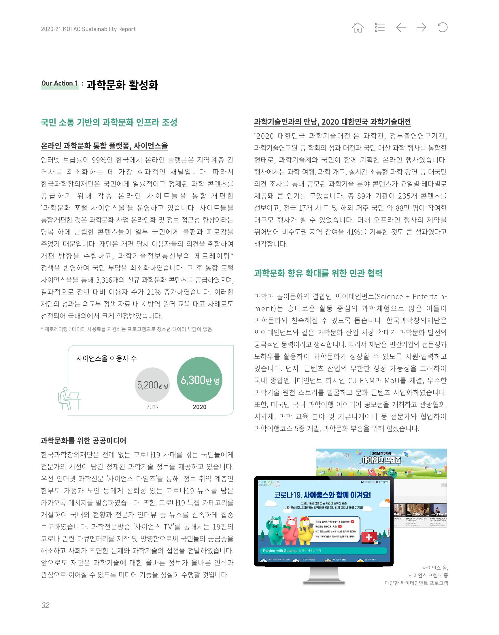 2020-21 한국과학창의재단 지속가능경영(ESG) 보고서 34페이지