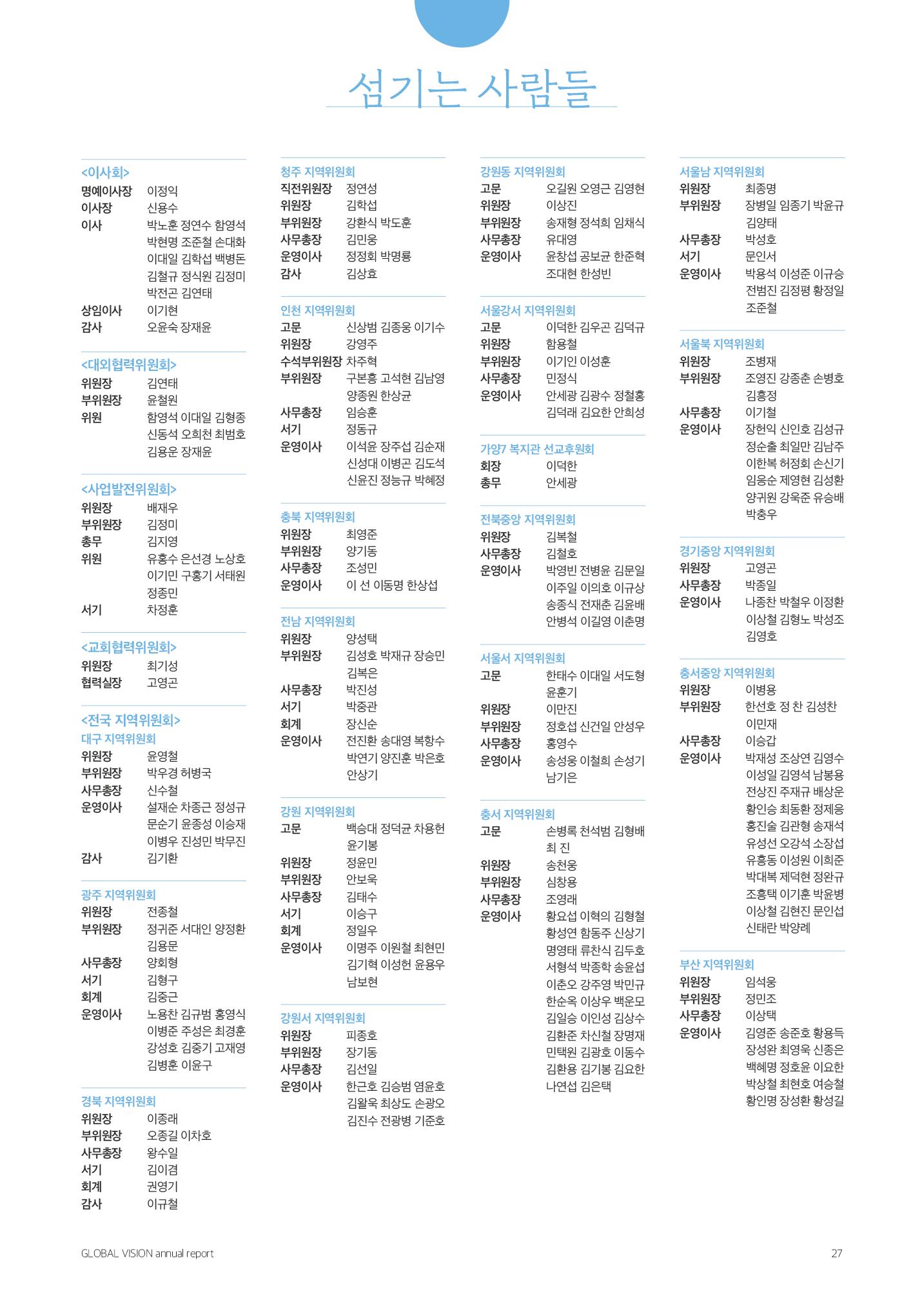 글로벌비전 2021연차보고서 27페이지