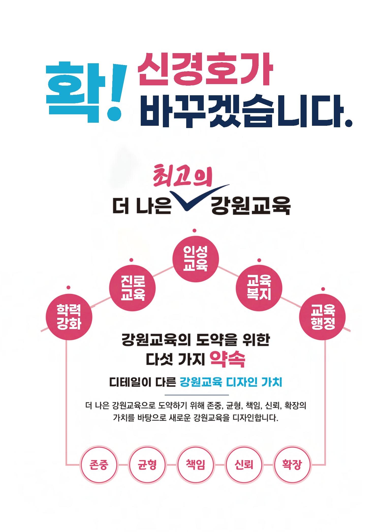 강원도교육감 후보 신경호 공보 5페이지