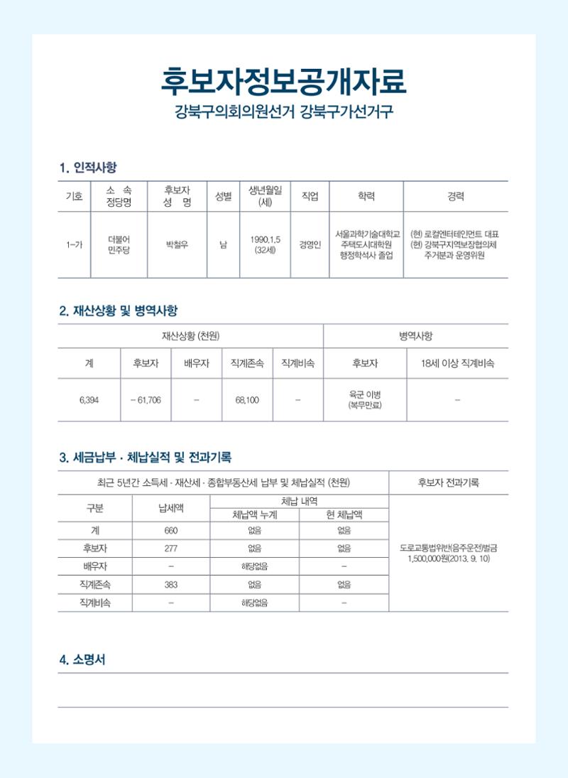 박철우 선거공보물 2페이지
