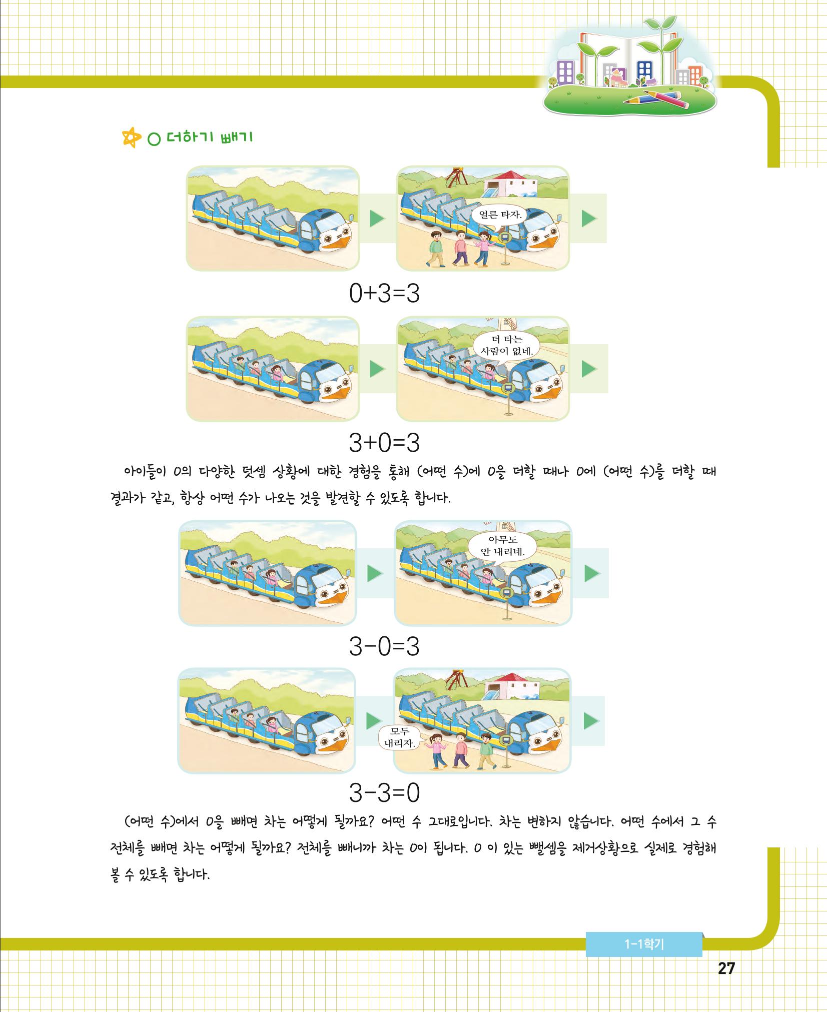초등학교 학부모 수학 가이드 북 1학년 27페이지