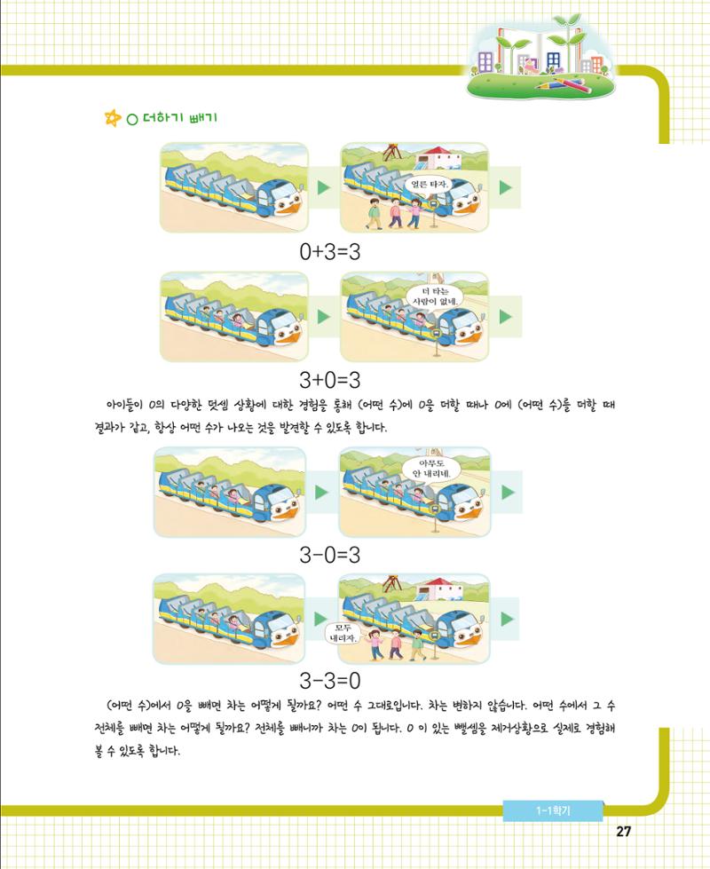 초등학교 학부모 수학 가이드 북 1학년 27페이지