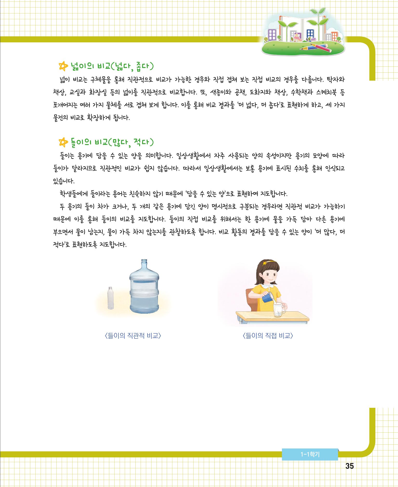 초등학교 학부모 수학 가이드 북 1학년 35페이지