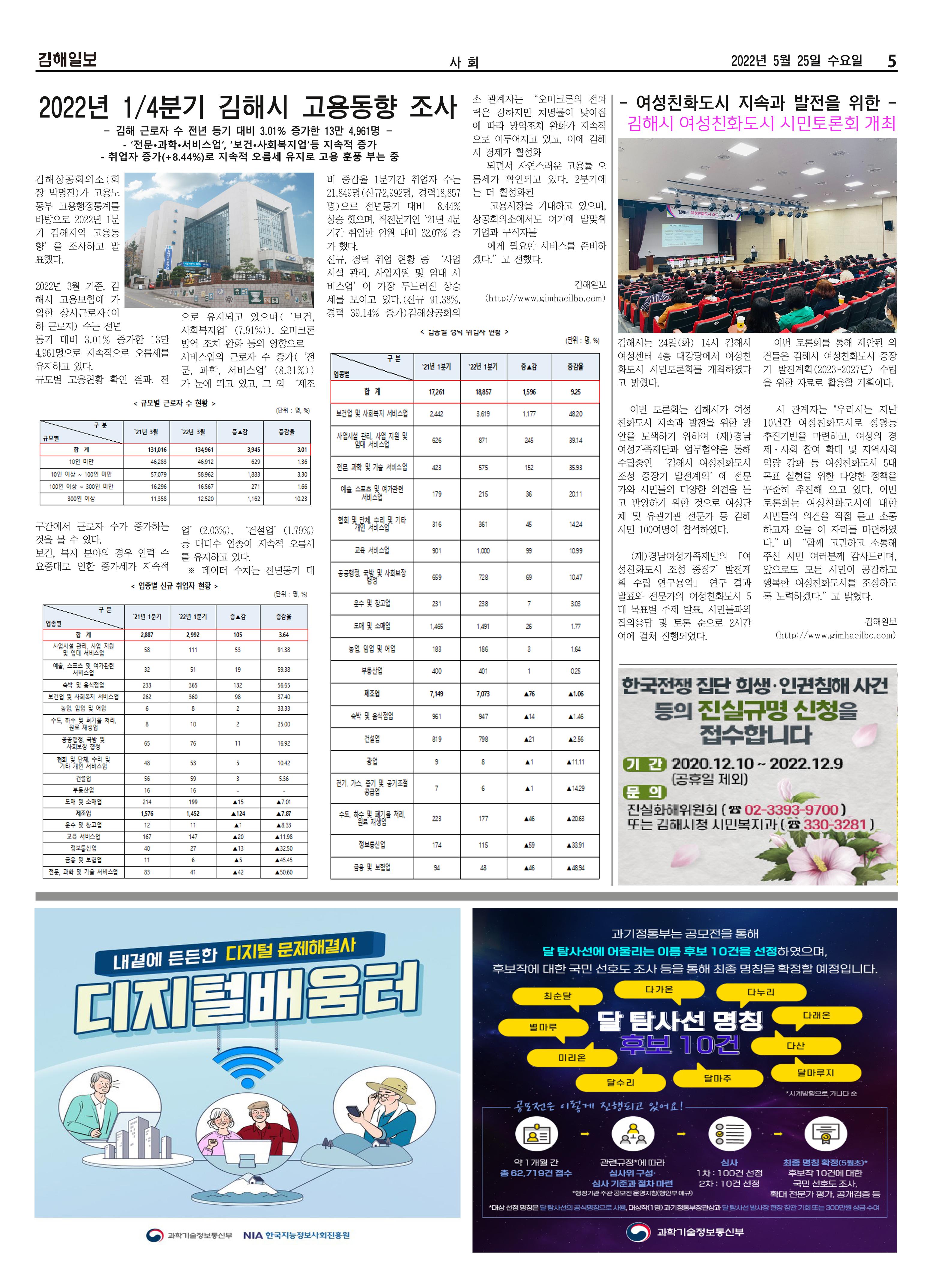 김해일보214호[2022-05-25] 5페이지