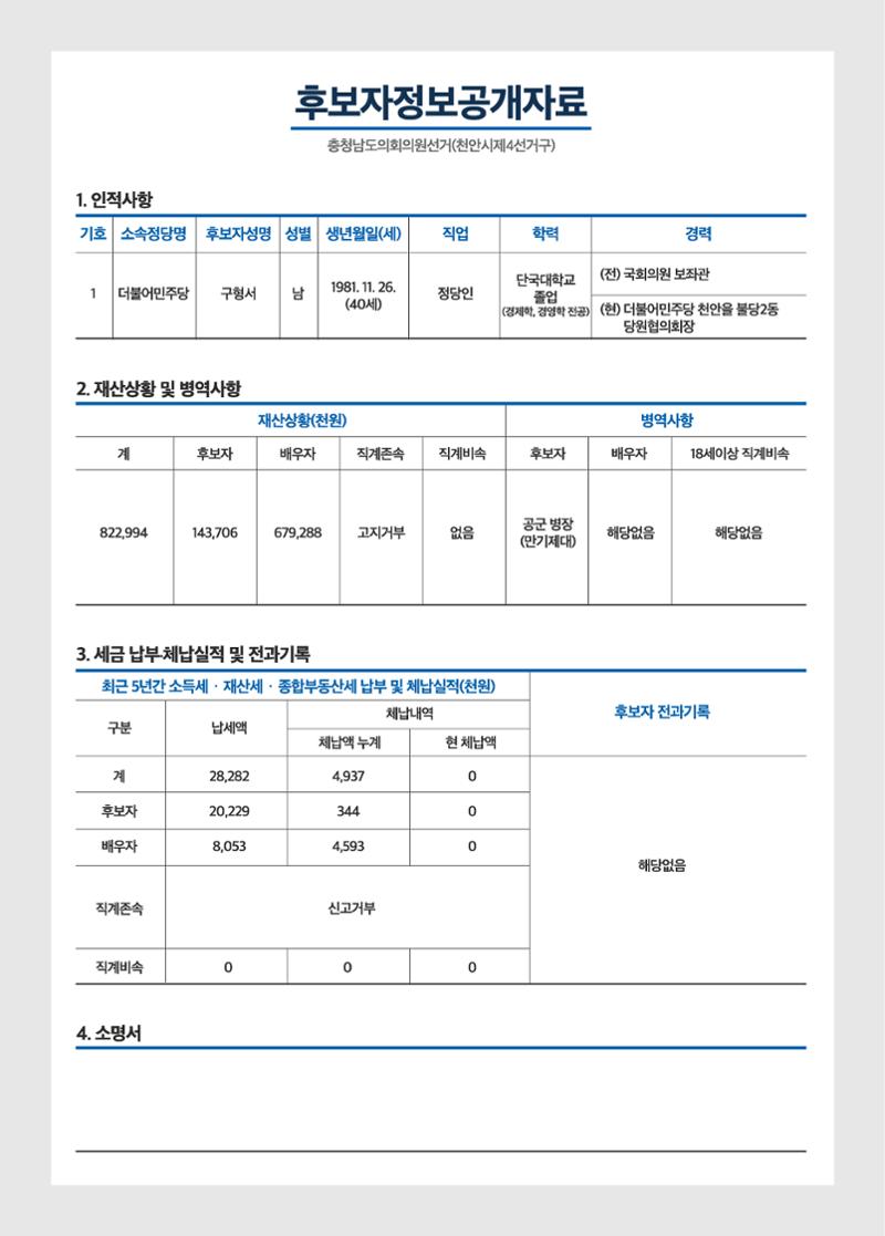 불당동 도의원 구형서 공보물 2페이지