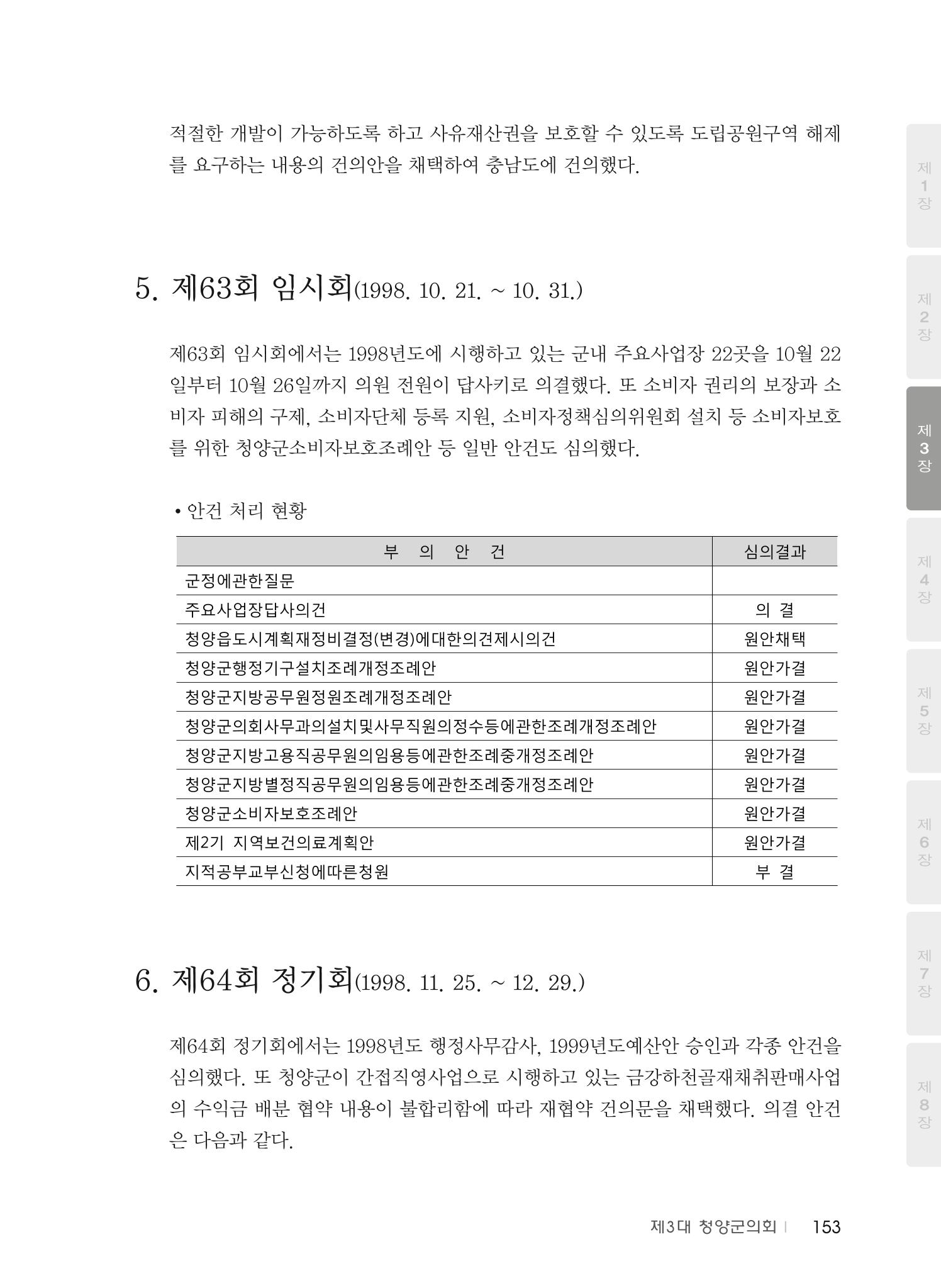 청양군의회 30년사 154페이지