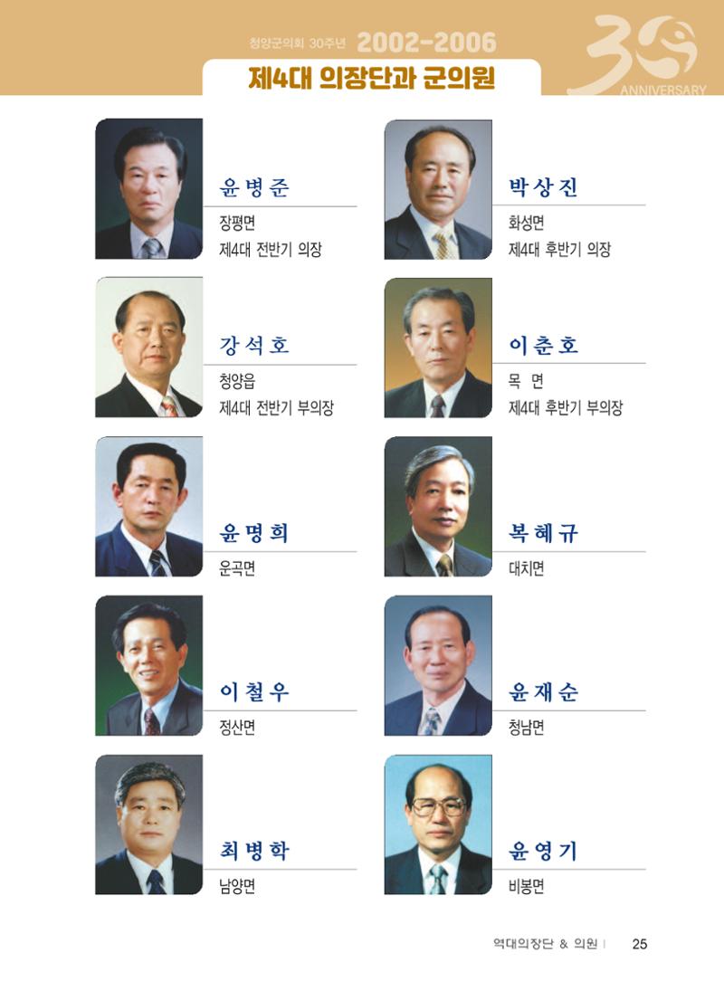 청양군의회 30년사 26페이지