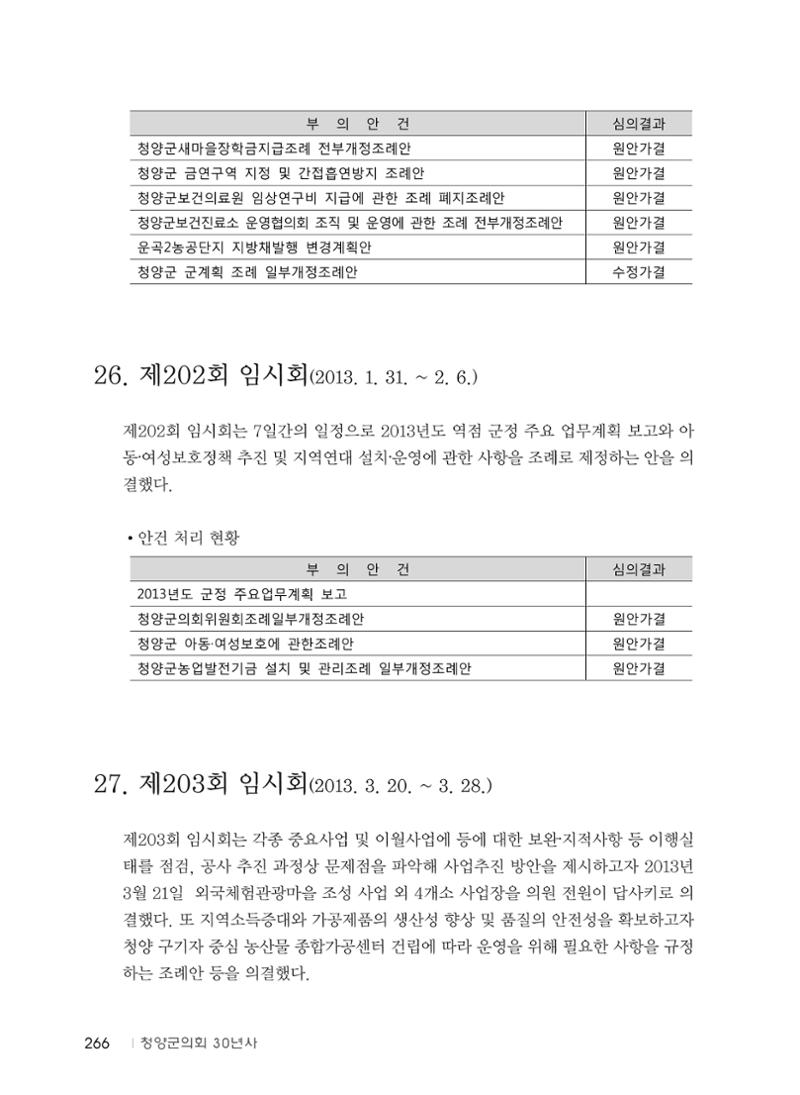 청양군의회 30년사 267페이지