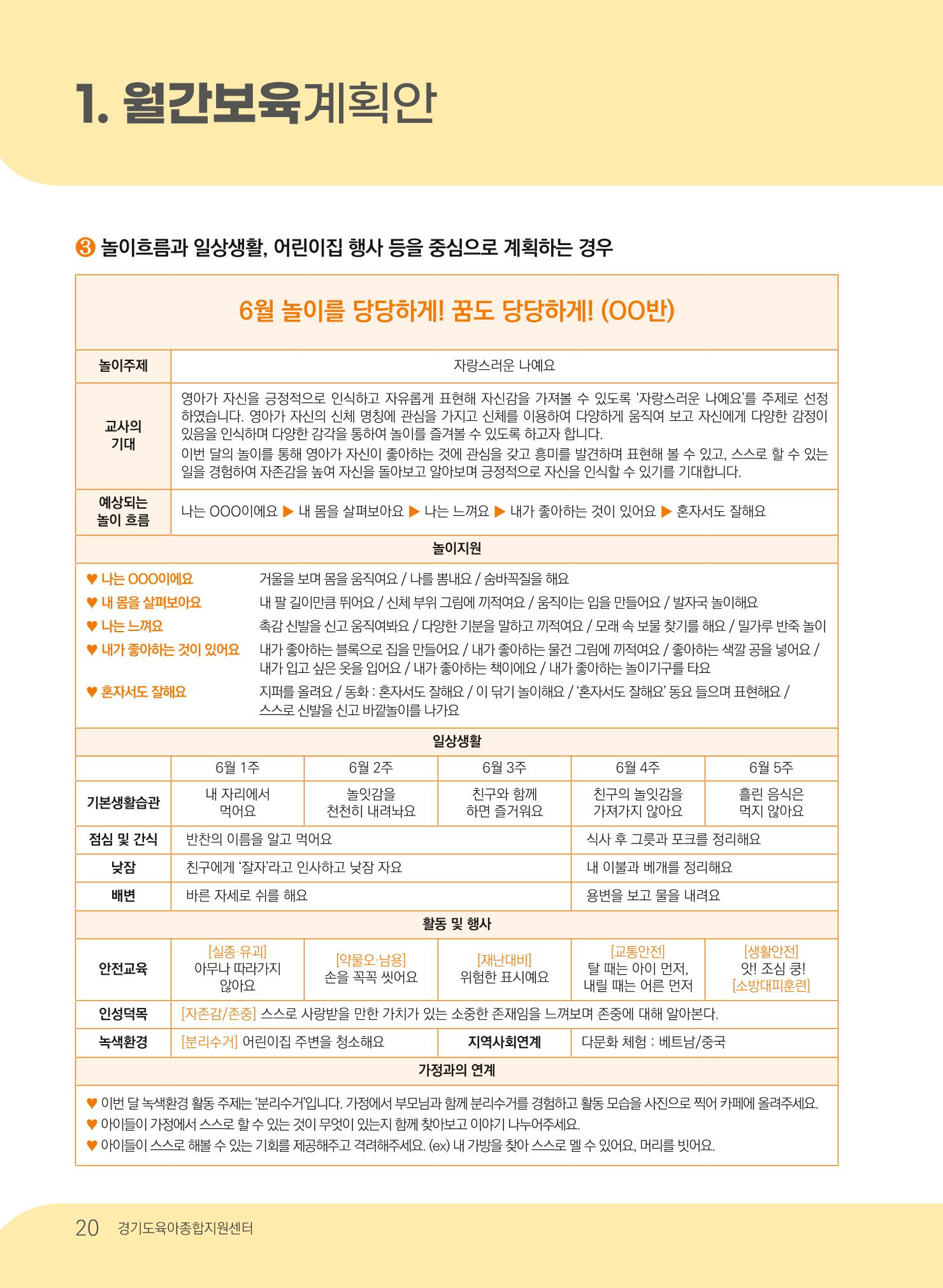 [경기도육아종합지원센터] 계획하고 관찰하고 기록해요 21p
