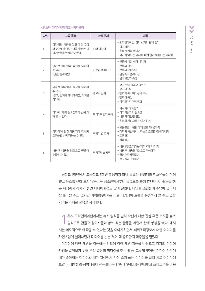 시청자미디어재단 미디어교육 소식지 MEdiary No.4 15페이지