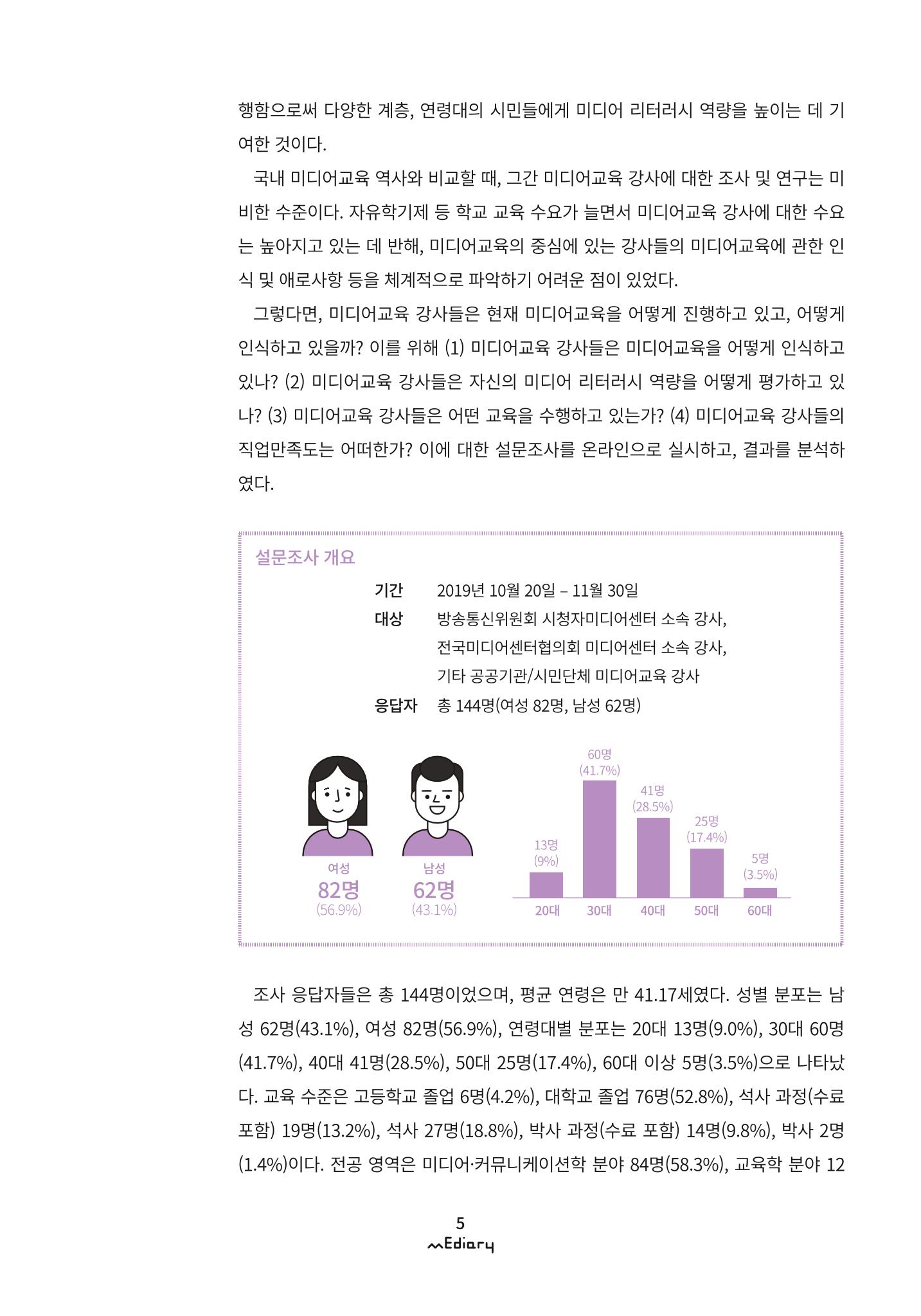 1. 미디어교육 이슈&동향-미디어교육 강사 현황 및 실태 조사(김양은) 2페이지