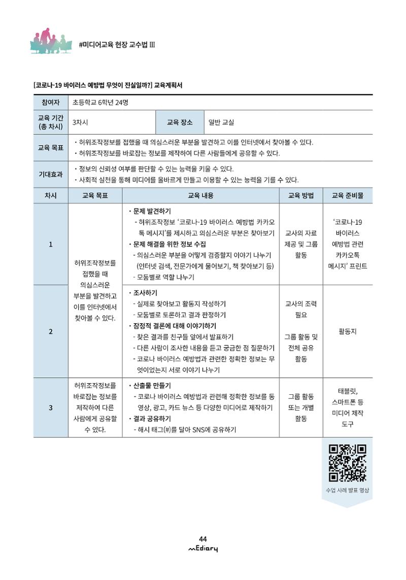 4.미디어교육 현장 교수법Ⅲ_미디어 리터러시 교육 사례 공유 웨비나 시즌1 9페이지