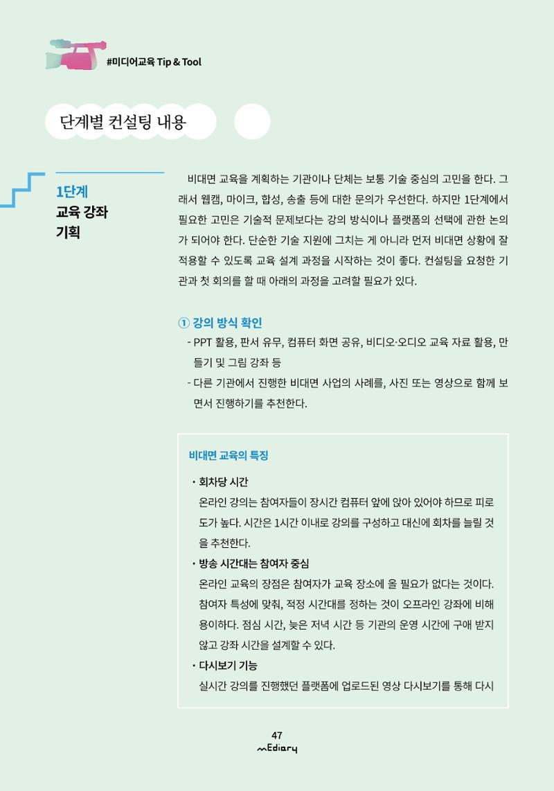 5.미디어교육 Tip&Tool_비대면 교육을 위한 컨설팅 A to Z 2페이지