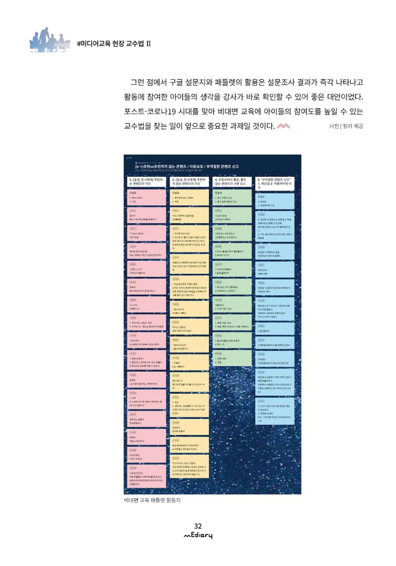 시청자미디어재단 미디어리(MEdiary No.12) 32페이지
