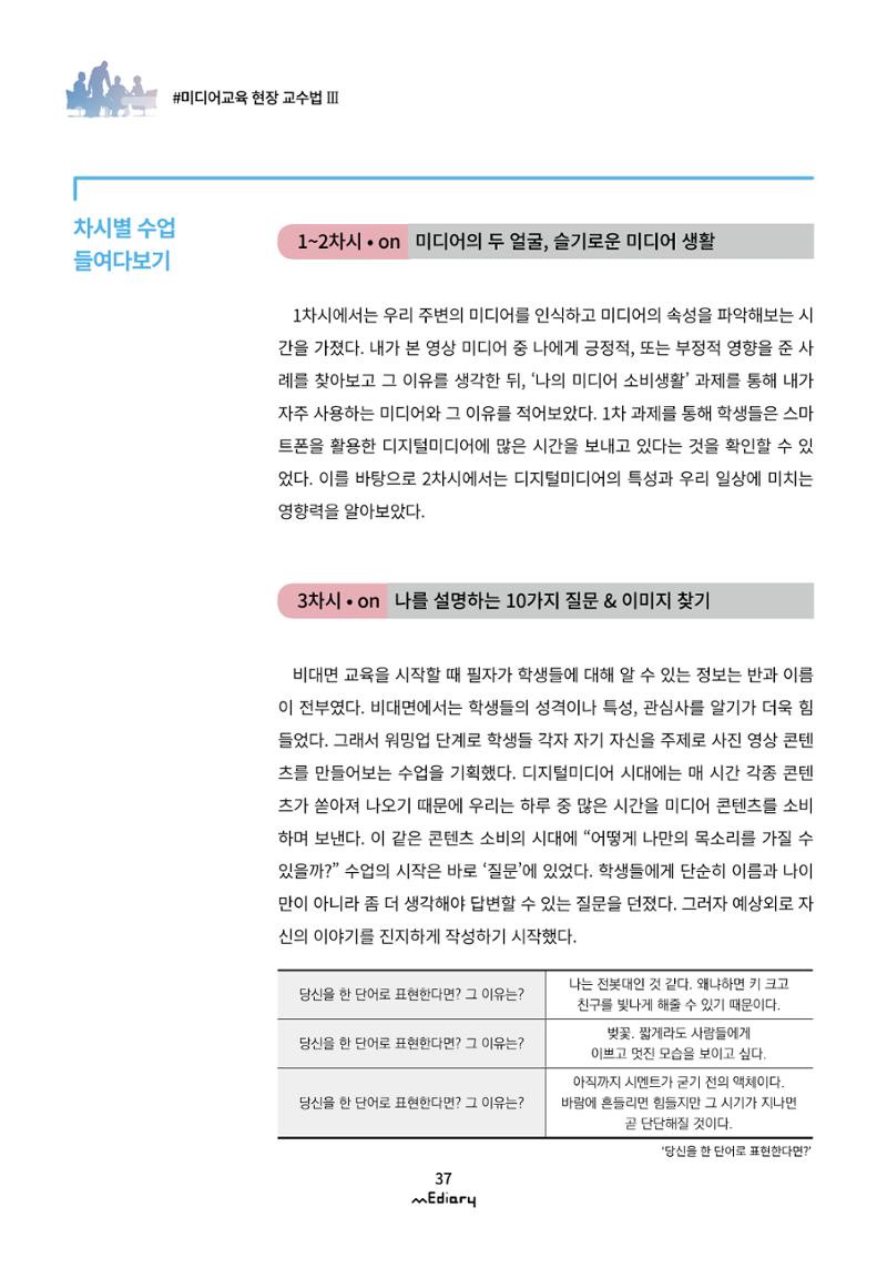 4.미디어교육 현장 교수법Ⅲ_블랜딩 미디어 수업에서 학생들과의 연결고리 찾기 5페이지