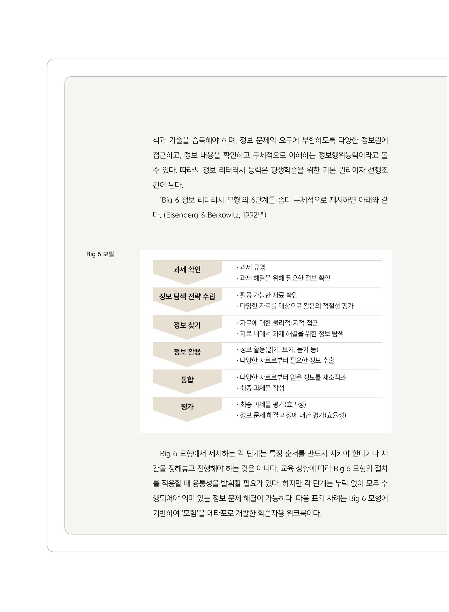 [5호]-5. 당신이 몰랐던 당신의 교수법 - 범람하는 미디어 콘텐츠와 정보 리터러시 교육-자원기반학습과 Big6 모델을 중심으로 5페이지