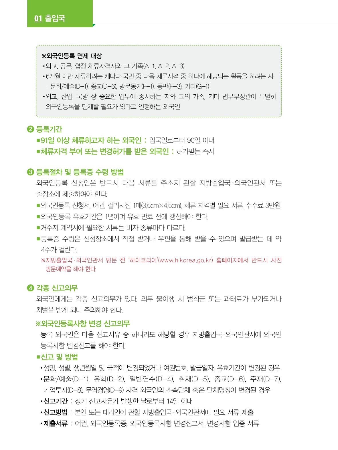 2022년 개정판 외국인에게 꼭 필요한 서울생활안내 11페이지