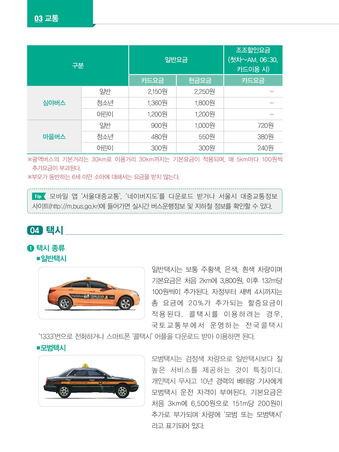 2022년 개정판 외국인에게 꼭 필요한 서울생활안내 39페이지