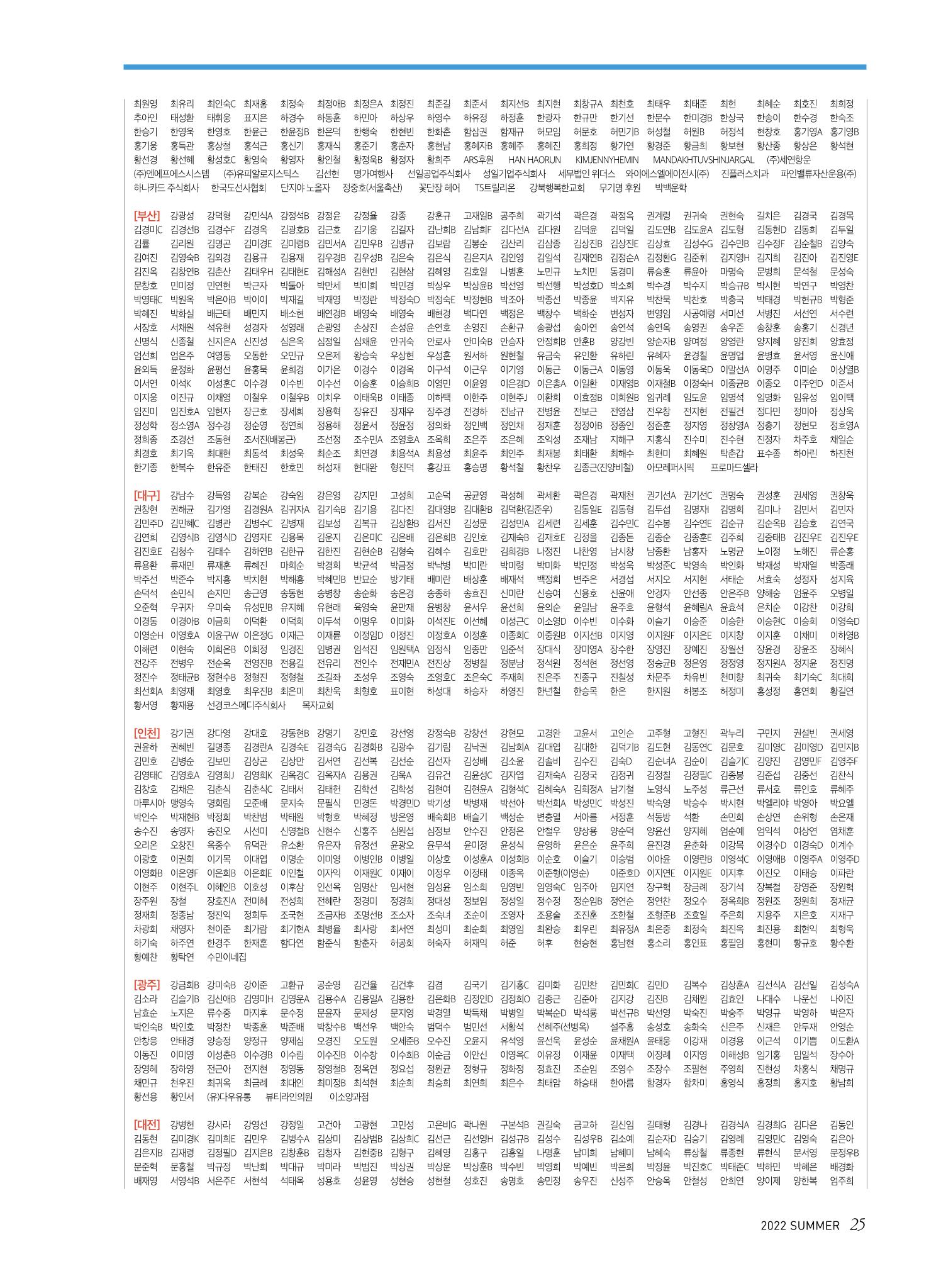 2022 심장소식 여름호 134호 25페이지