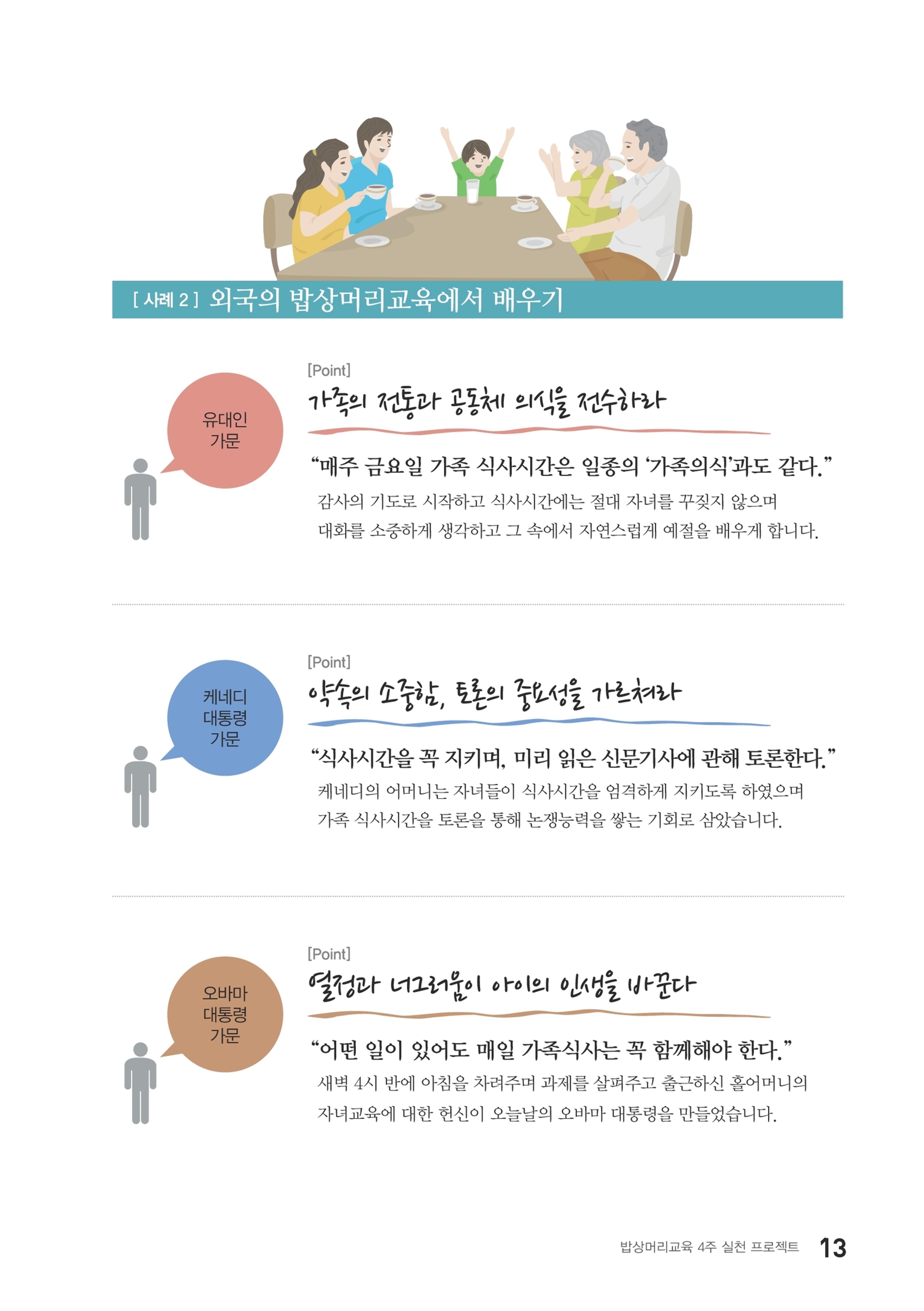 밥상머리에서 행복찾기 12페이지