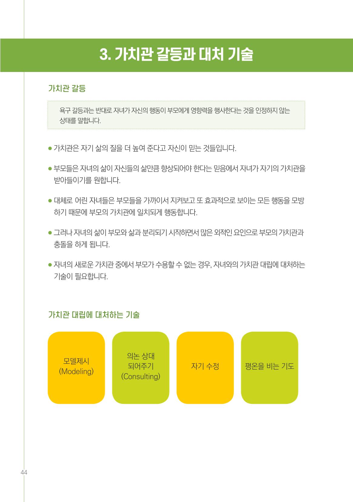 부모자녀간의 대화와 소통 44페이지
